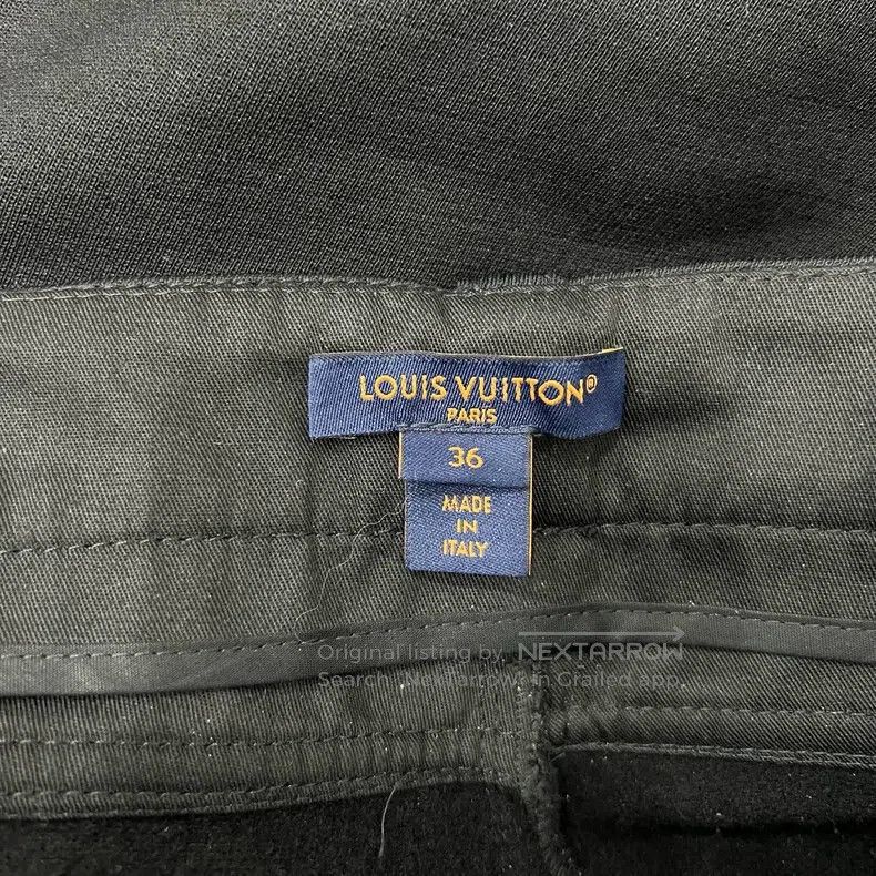 Louis Vuitton Louis Vuitton Solid zippered side pockets High-waisted str Size US 36 / EU 52 - 6 Thumbnail