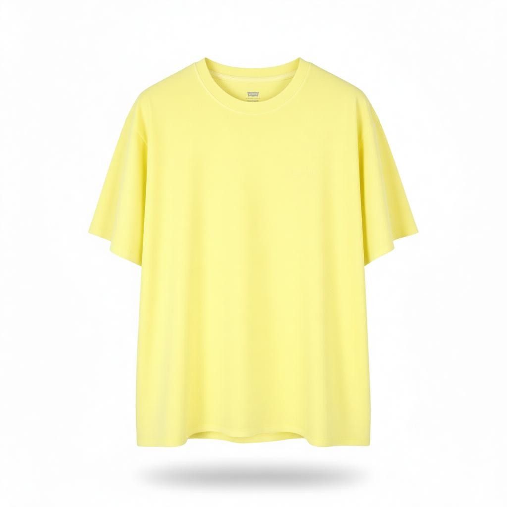 Levi's VINTAGE FIT XL Yellow Cotton Tricot Crew Neck 87865 Size US XL / EU 56 / 4 - 1 Thumbnail