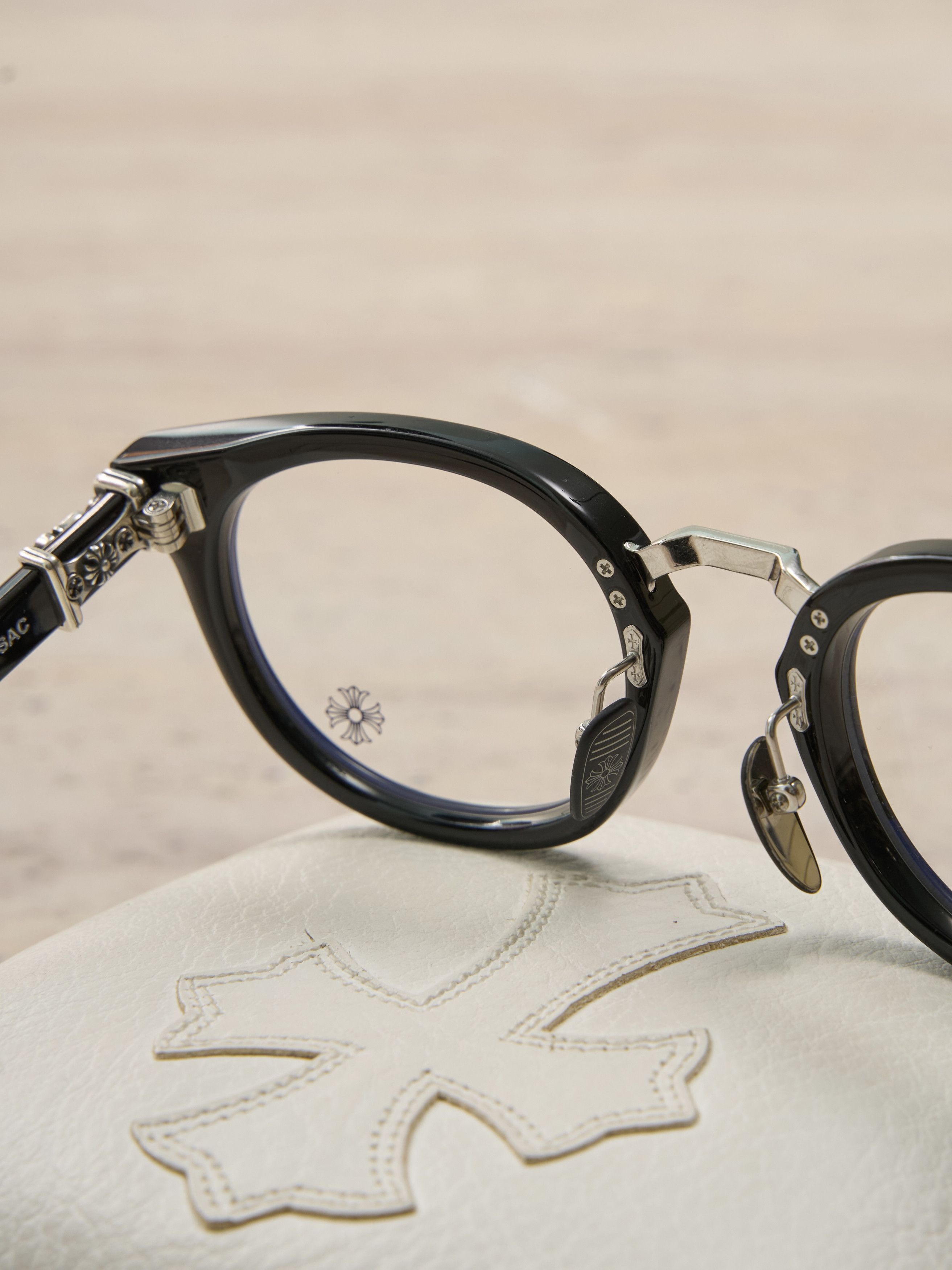 Chrome Hearts Chrome Hearts SAC BK/SS Glasses Size ONE SIZE - 8 Thumbnail