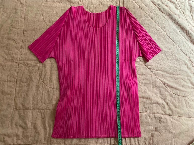 Issey Miyake issey miyake size:3 Pink pleated top Size XXS / US 00 / IT 34 - 2 Thumbnail