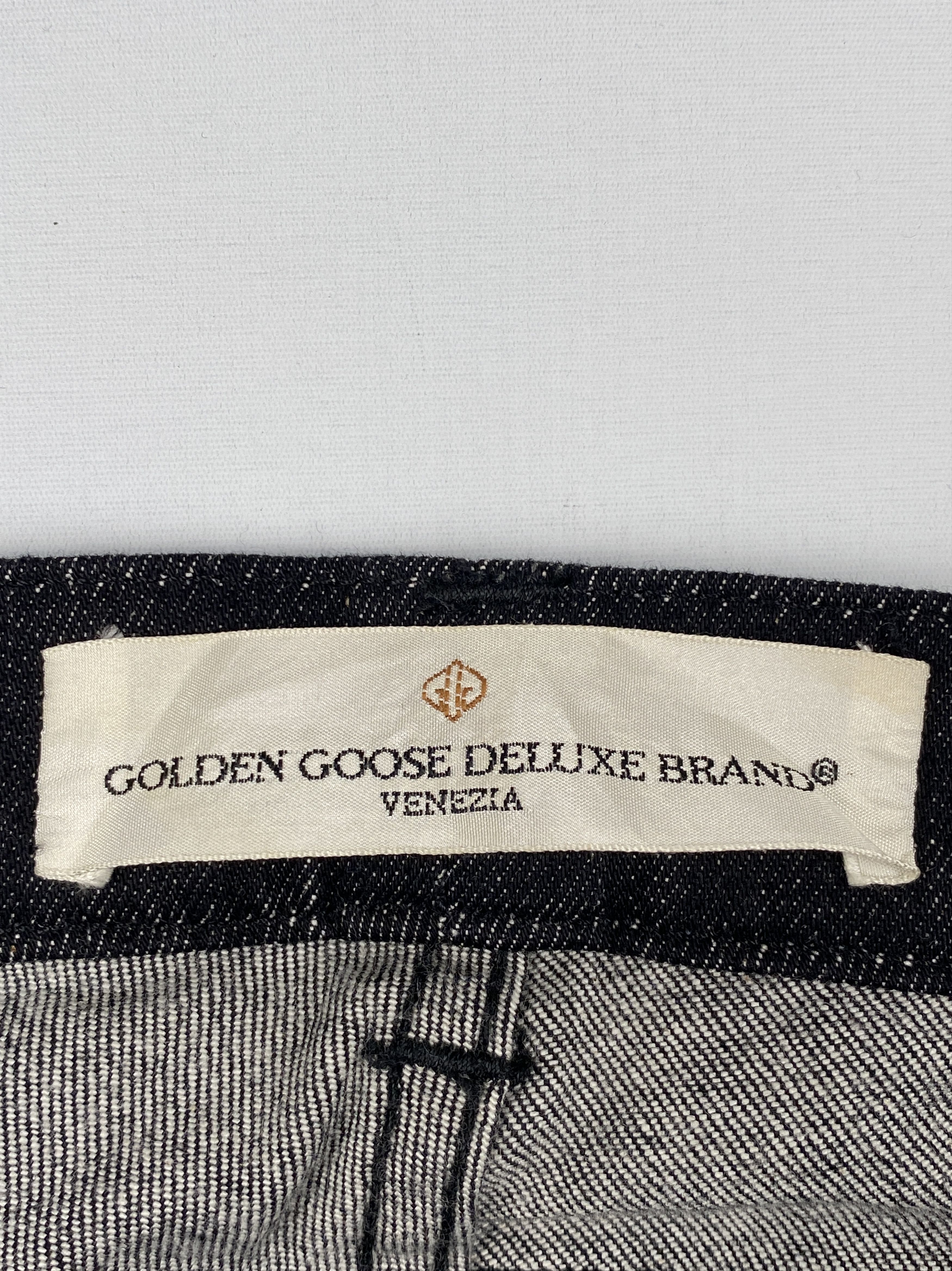 Golden Goose Deluxe Brand 2009 Ankle Zip Black Denim Size US 28 / EU 44 - 14 Thumbnail