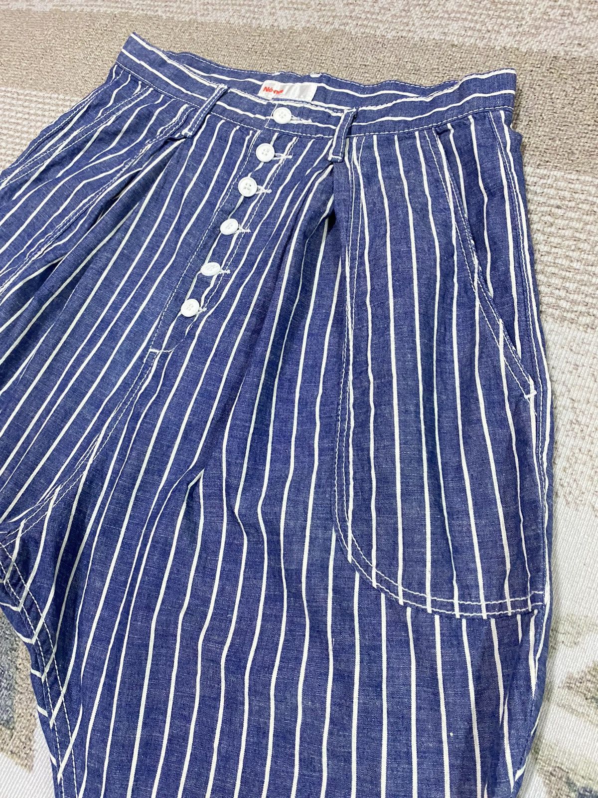Issey Miyake × Ne-Net Issey Miyake Nenet Balloon Cropped Pants Size US 29 - 3 Thumbnail
