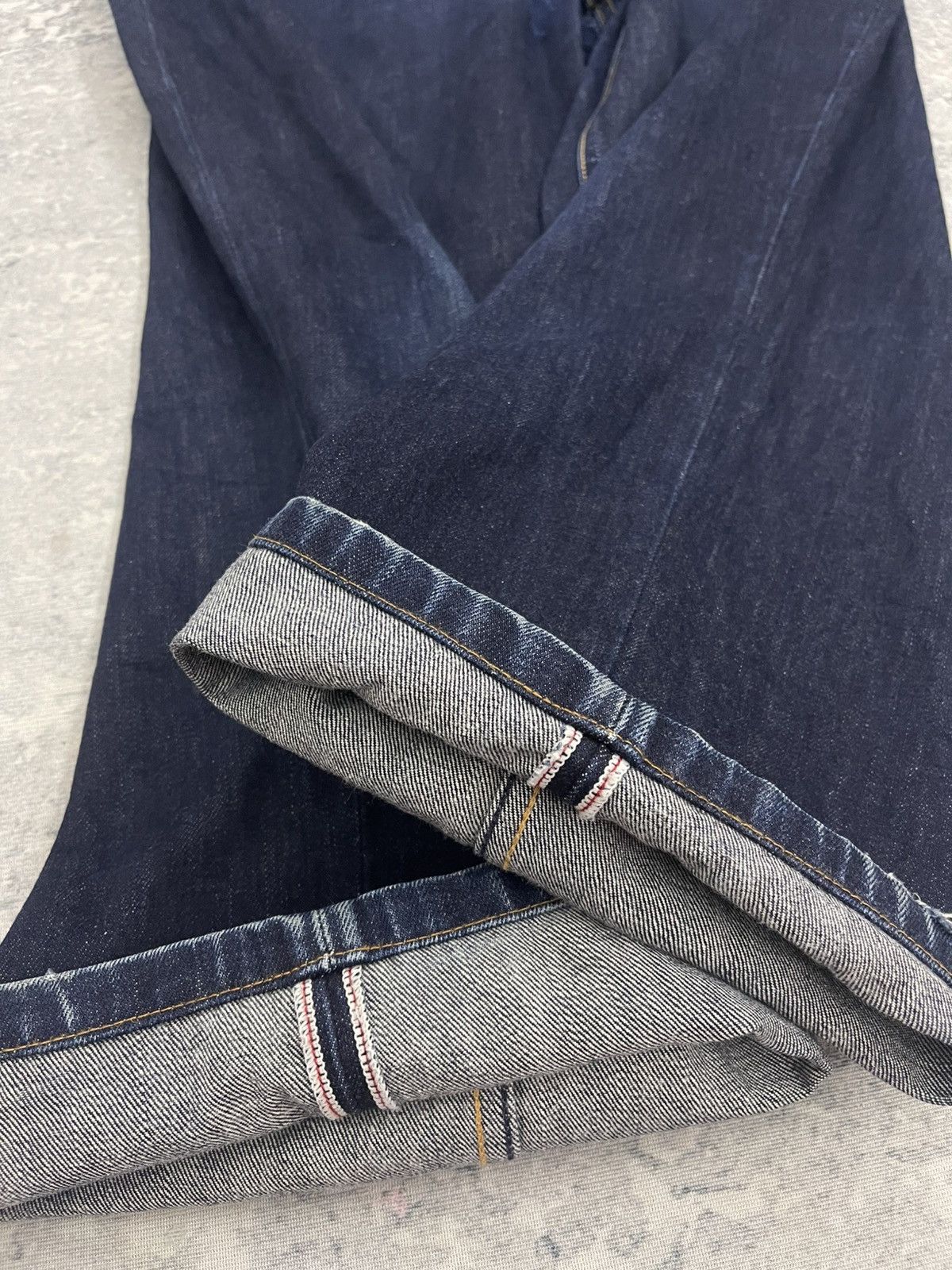 Levi's Vintage Levi's 502 Big E Selvedge Redline Denim Jeans Size US 44 / EU 60 - 16 Thumbnail
