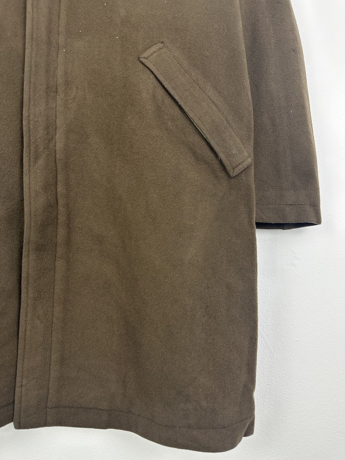 Yohji Yamamoto 🔥Rare🔥Ined Homme By Yohji Yamamoto Wool Peacoat JA0103 Size US XL / EU 56 / 4 - 9 Thumbnail
