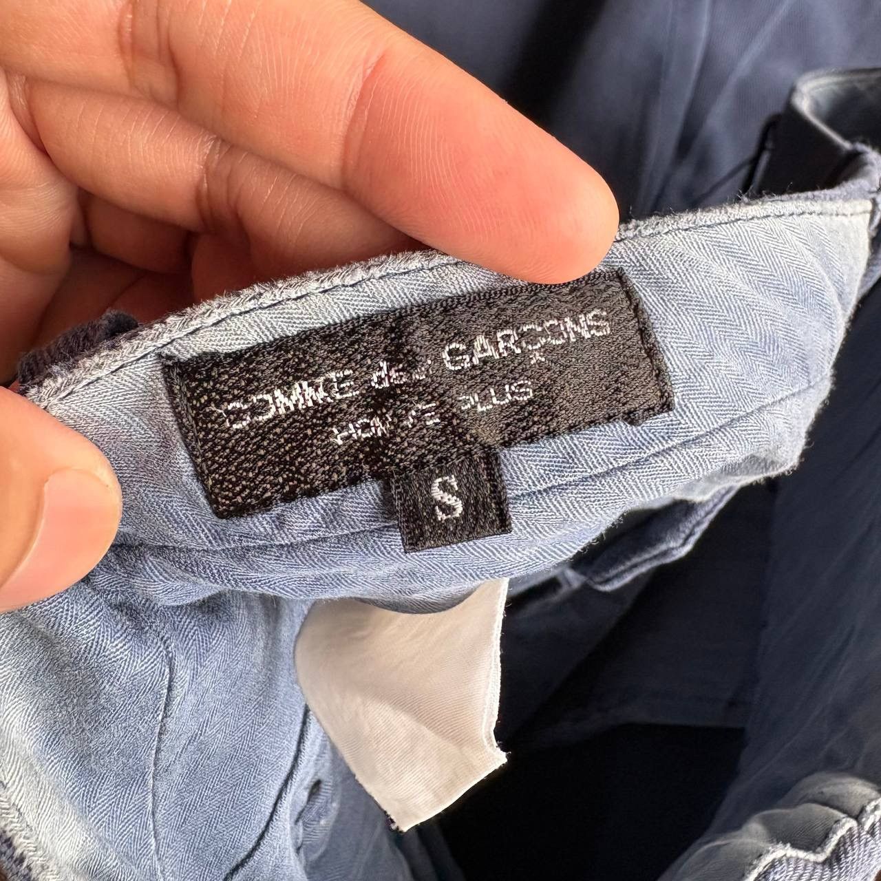 Comme des Garcons Homme Plus Comme Des Garcons Homme Plus Dark Blue Casual Pants Size US 29 - 8 Thumbnail