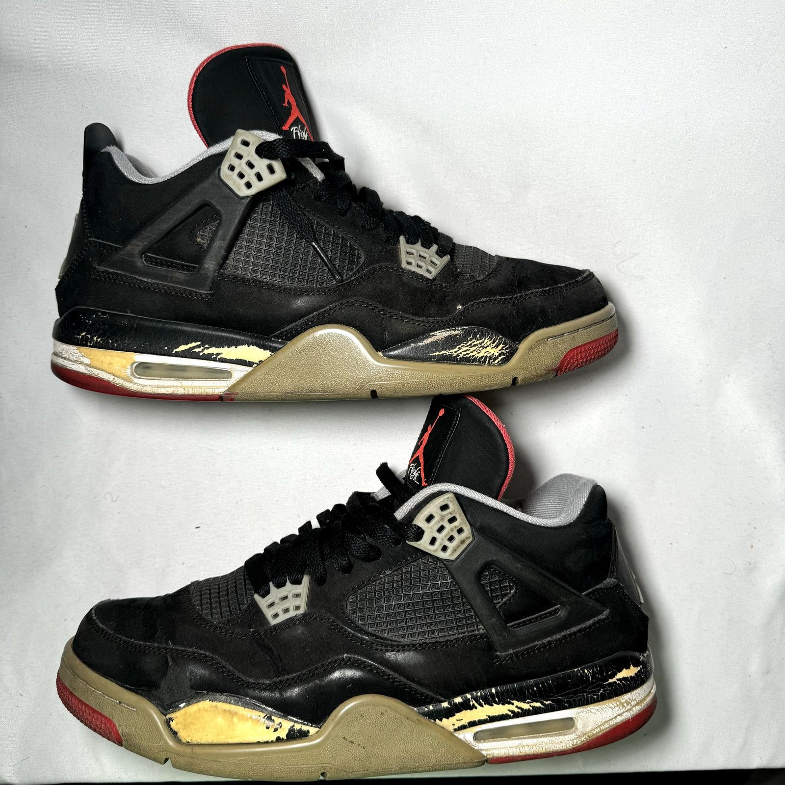 Jordan Brand × Nike Size 12 - Nike Air Jordan 4 Retro Bred 2012 Men's Shoes Size US 12 / EU 45 - 2 Thumbnail