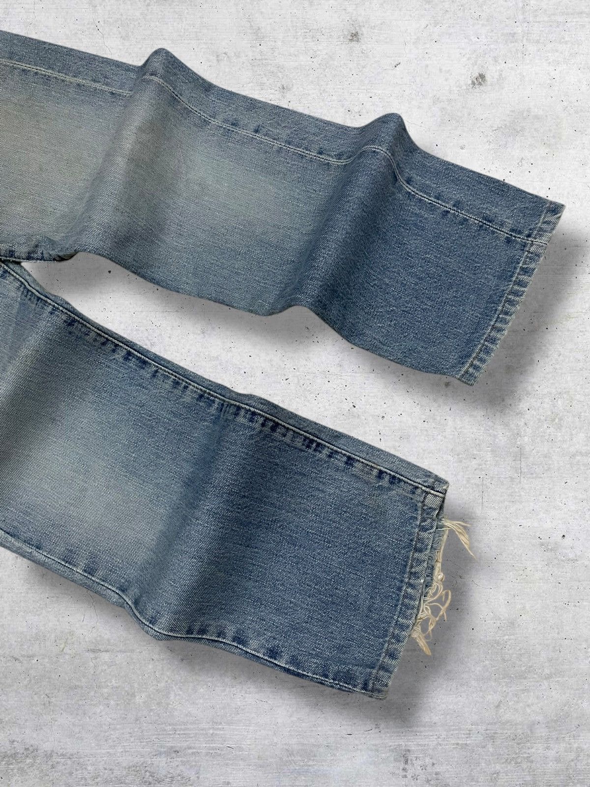 Levi's Vintage Clothing VINTAGE 502 LEVIS 1990S OG DESIGNER DISTRESSED RUGGED DENIM Size US 30 / EU 46 - 5 Thumbnail