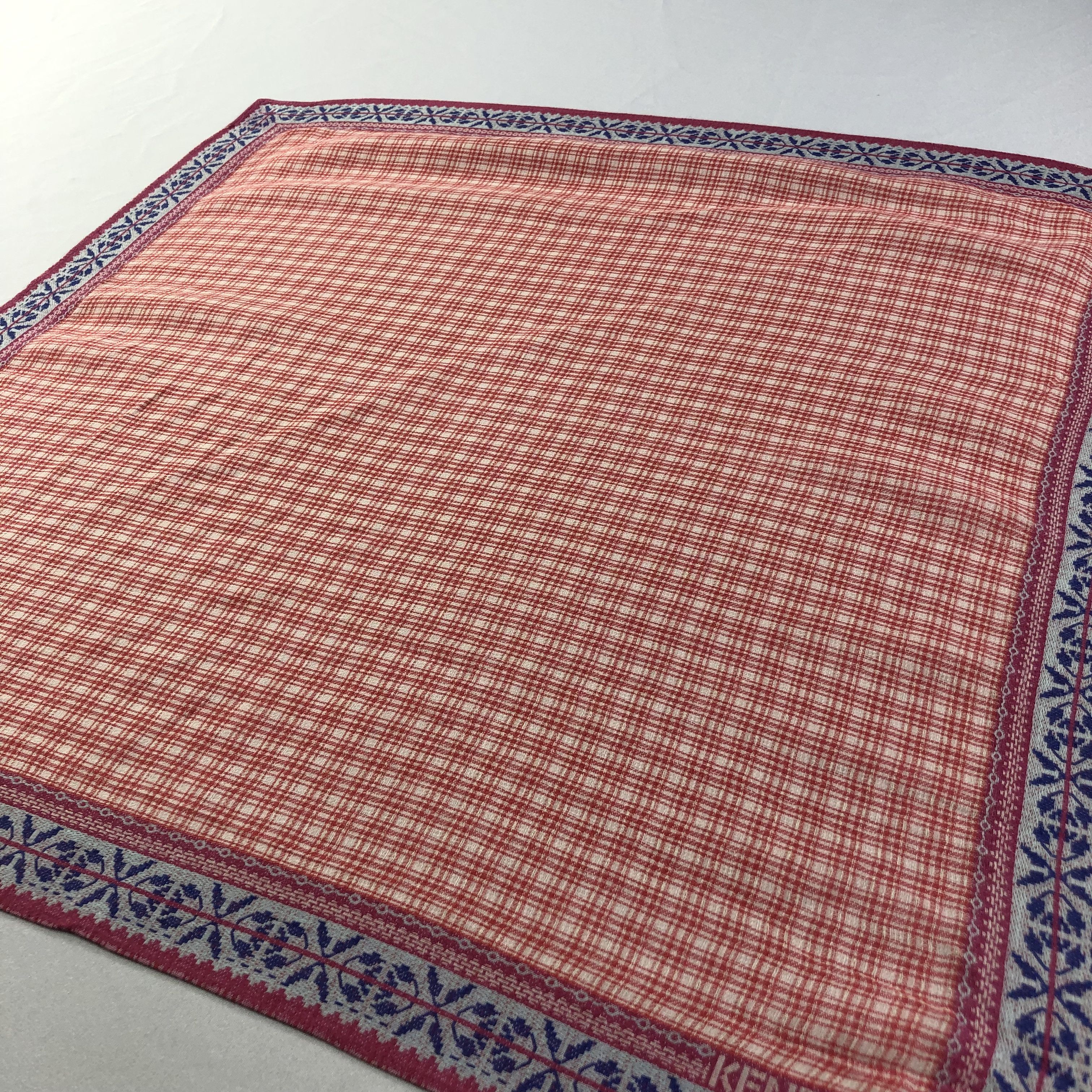 Kenzo × Vintage Kenzo Handkerchief Neckerchief Bandana H1691 Size ONE SIZE - 3 Thumbnail