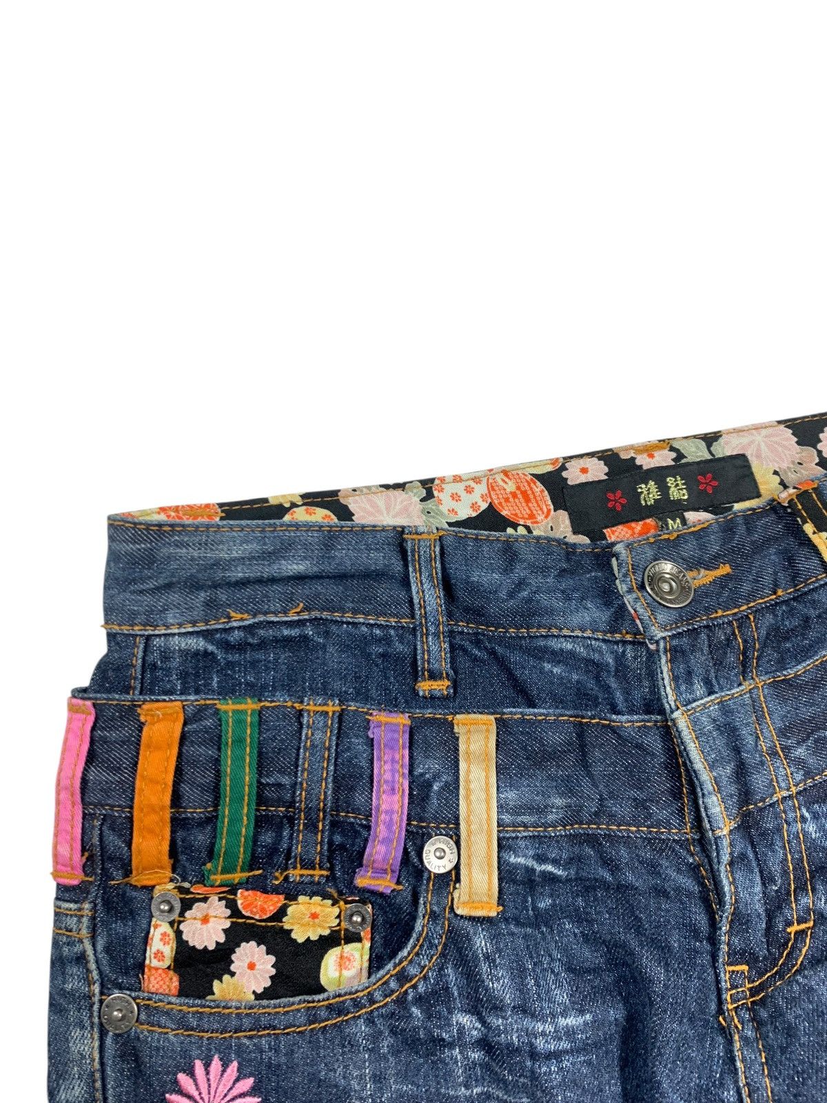 Tornado Mart Japanese brand double waist jeans pants Size US 30 / EU 46 - 8 Thumbnail