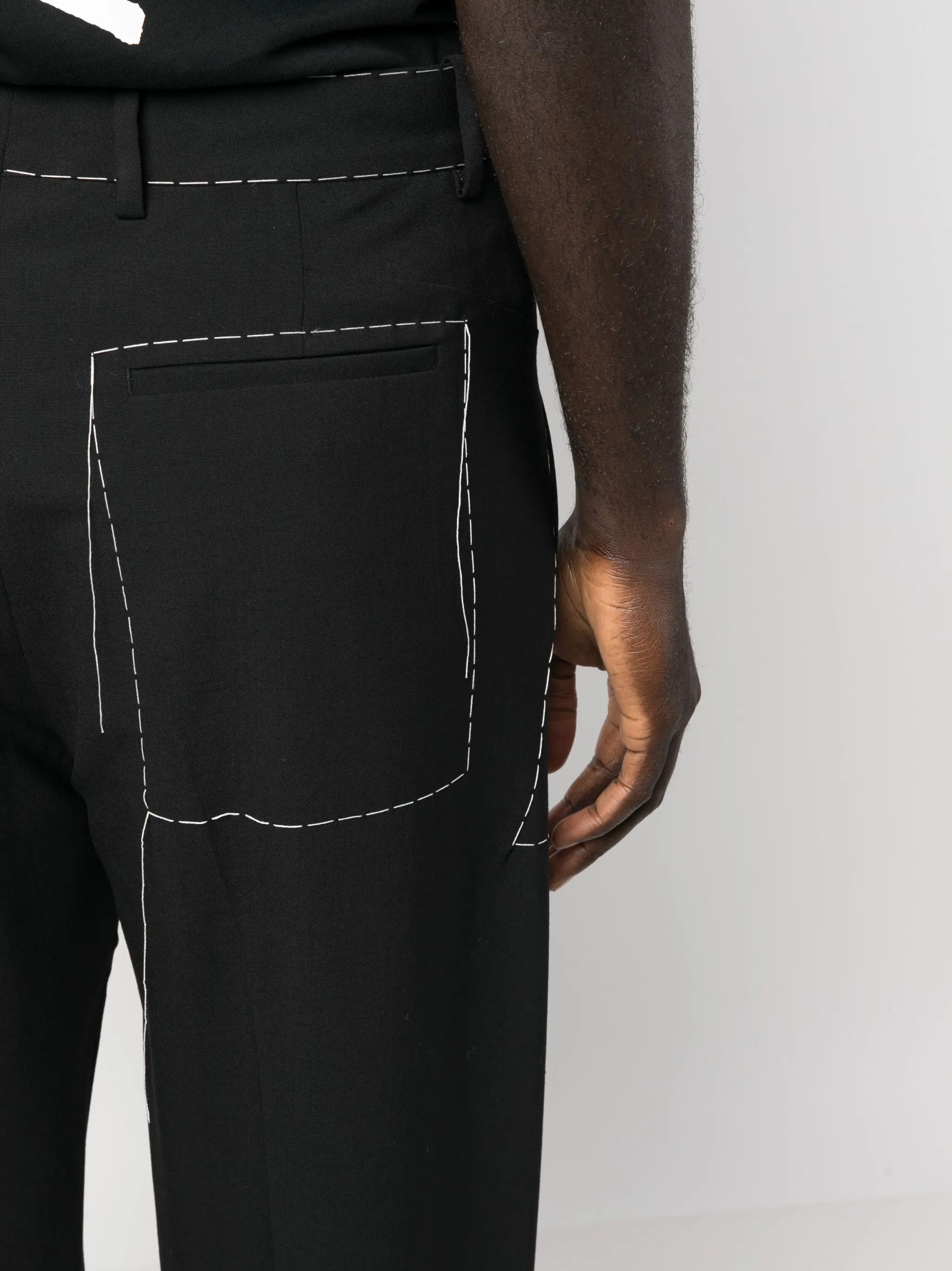 Off-White o1y0225 Casual Pant in Black Size US 32 / EU 48 - 3 Thumbnail
