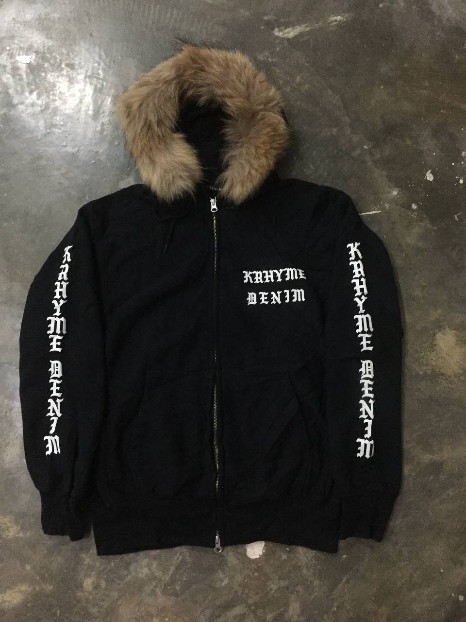 If Six Was Nine Japanese KRHYME faux fur zipp hoodie ifsixwasnine lgb style Size US M / EU 48-50 / 2 - 7 Thumbnail