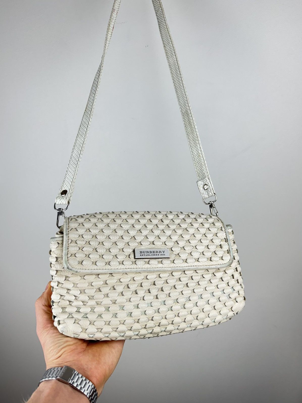 Burberry Leather shoulder bag Burberry Nova Check original item Size ONE SIZE - 2 Thumbnail