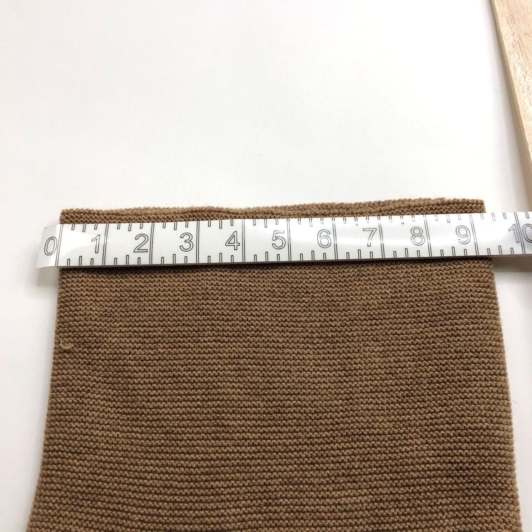 Vintage Forte Cashmere Wool Blend Pull On Knit Midi Skirt Brown HRJ NOSOS? Size 42" / US 20 - 7 Thumbnail