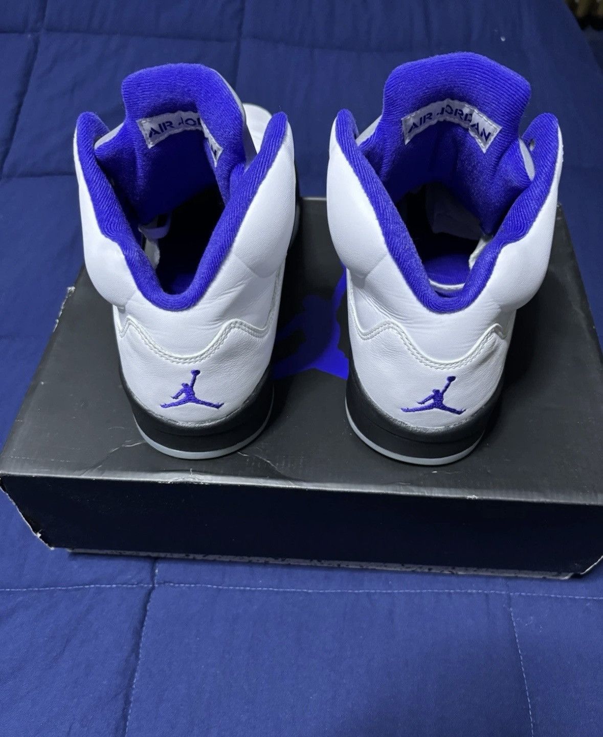 Jordan Brand Jordan 5 Retro Concord 2022 Size 9.5 Size US 9.5 / EU 42-43 - 5 Thumbnail