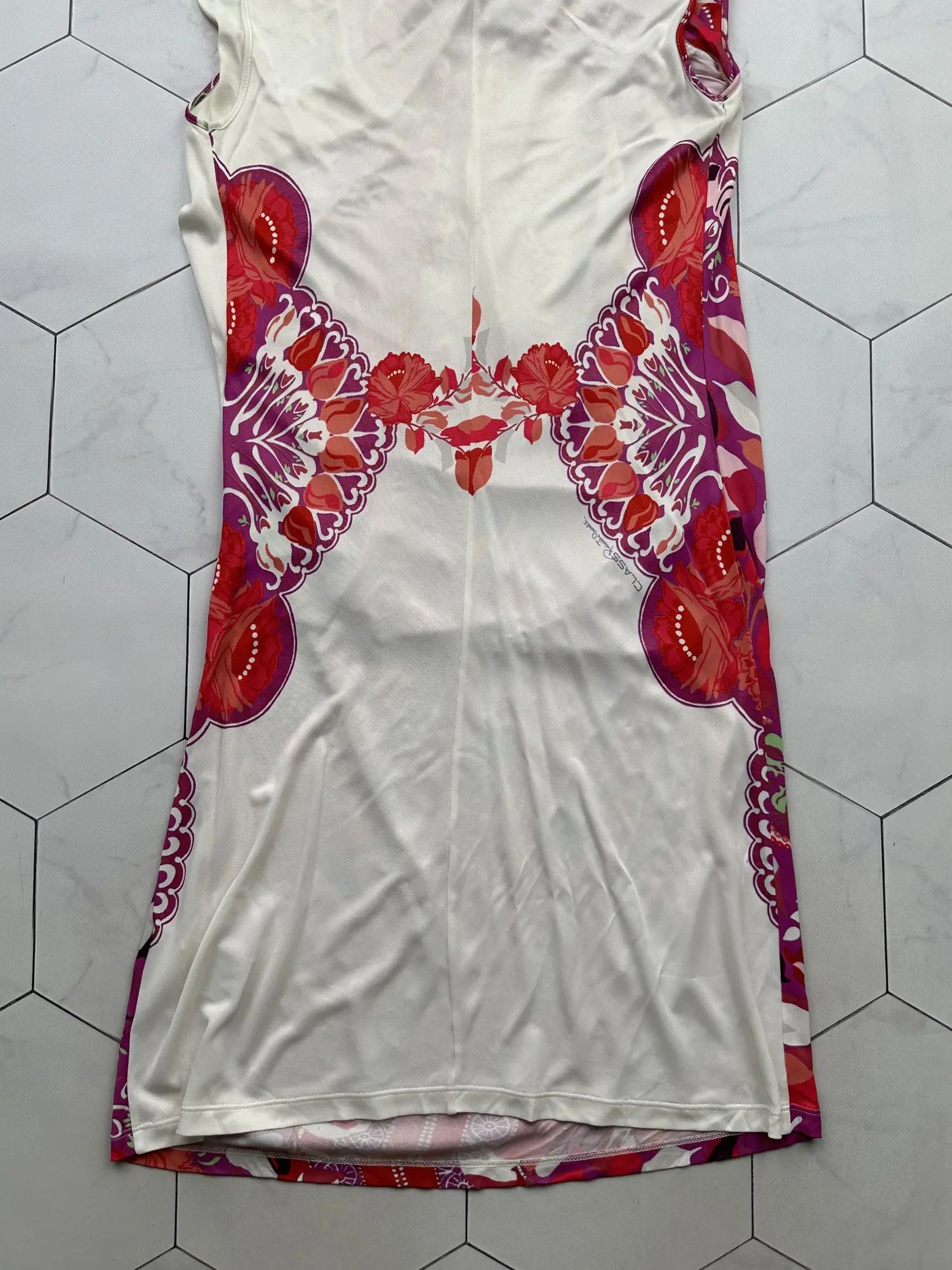 Cavalli Class Class Roberto Cavalli Vintage Dress (B257) Size L / US 10 / IT 46 - 12 Thumbnail