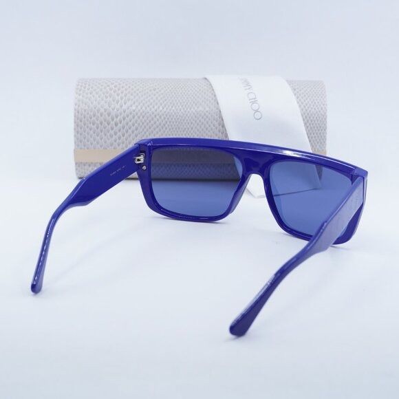Jimmy Choo Jimmy Choo RYLAN/S 0PJP KU Sunglasses Blue Shield Frame Size ONE SIZE - 10 Thumbnail
