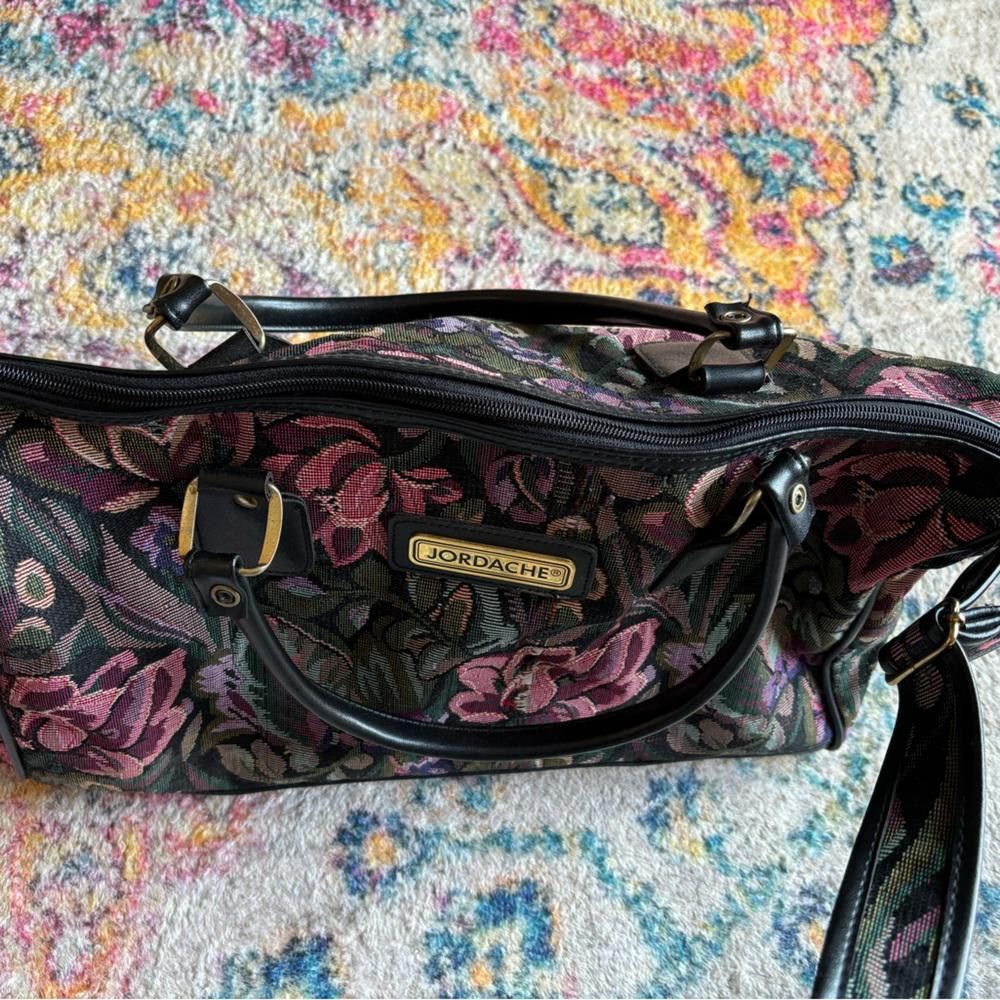 Jordache Vintage Jordache Floral Bag Size ONE SIZE - 2 Thumbnail