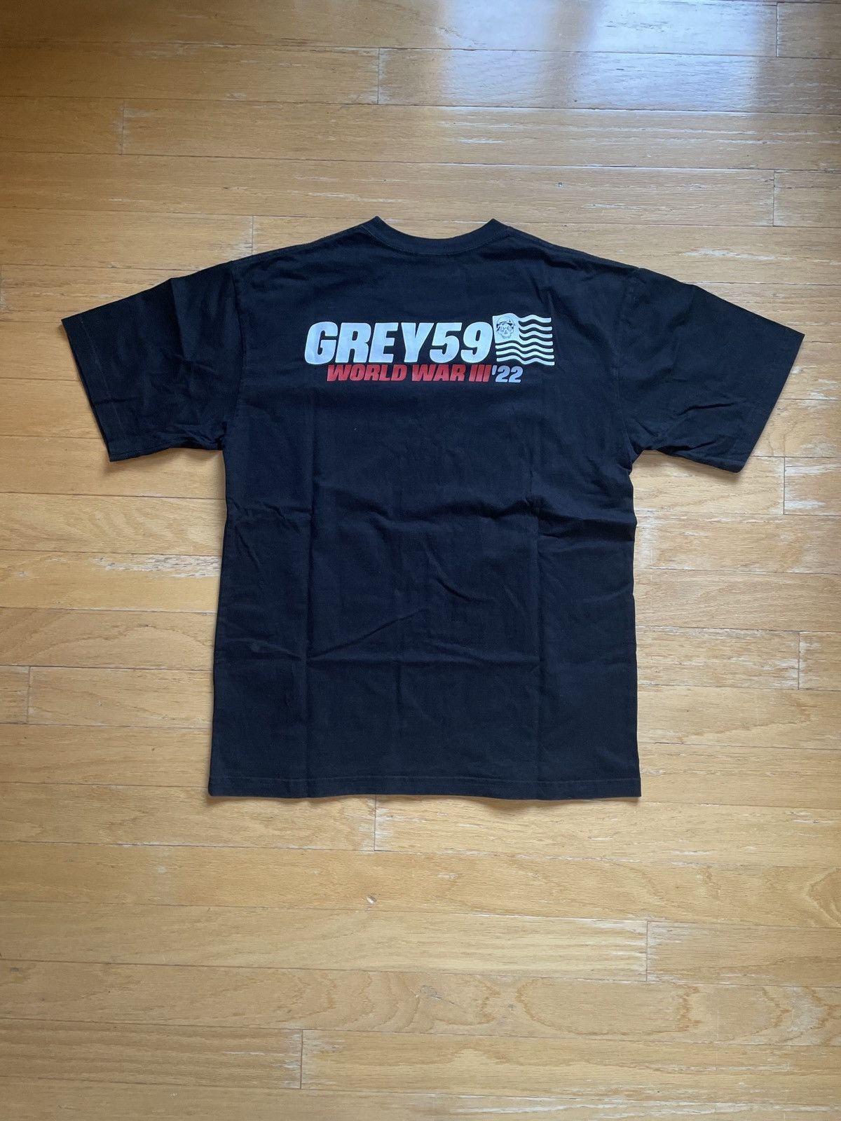 G59 Records G59 WWIII Black Tee Size US XL / EU 56 / 4 - 2 Thumbnail