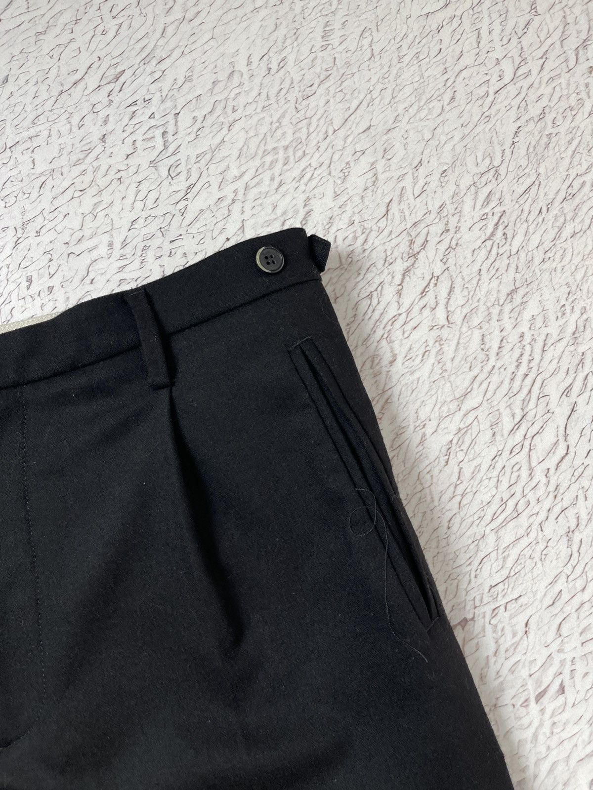 Barena Barena Venezia black wool classic casual pants Size US 34 / EU 50 - 9 Thumbnail