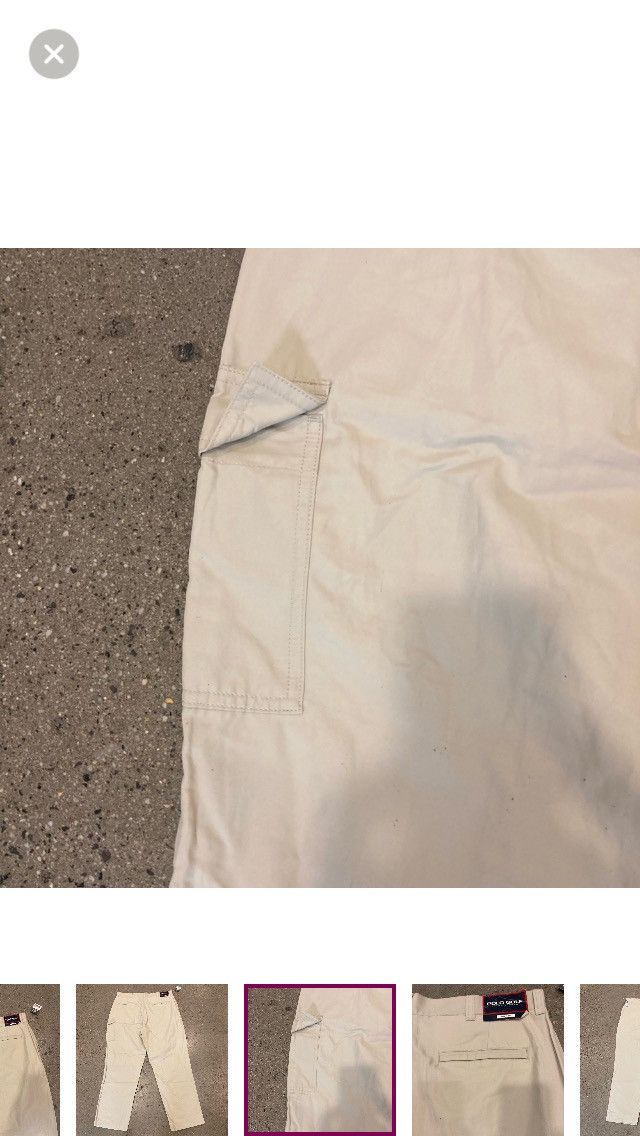 Polo Ralph Lauren Polo Golf Ralph Lauren Pants With Cargo Pocket 38WX32L Size US 38 / EU 54 - 9 Thumbnail