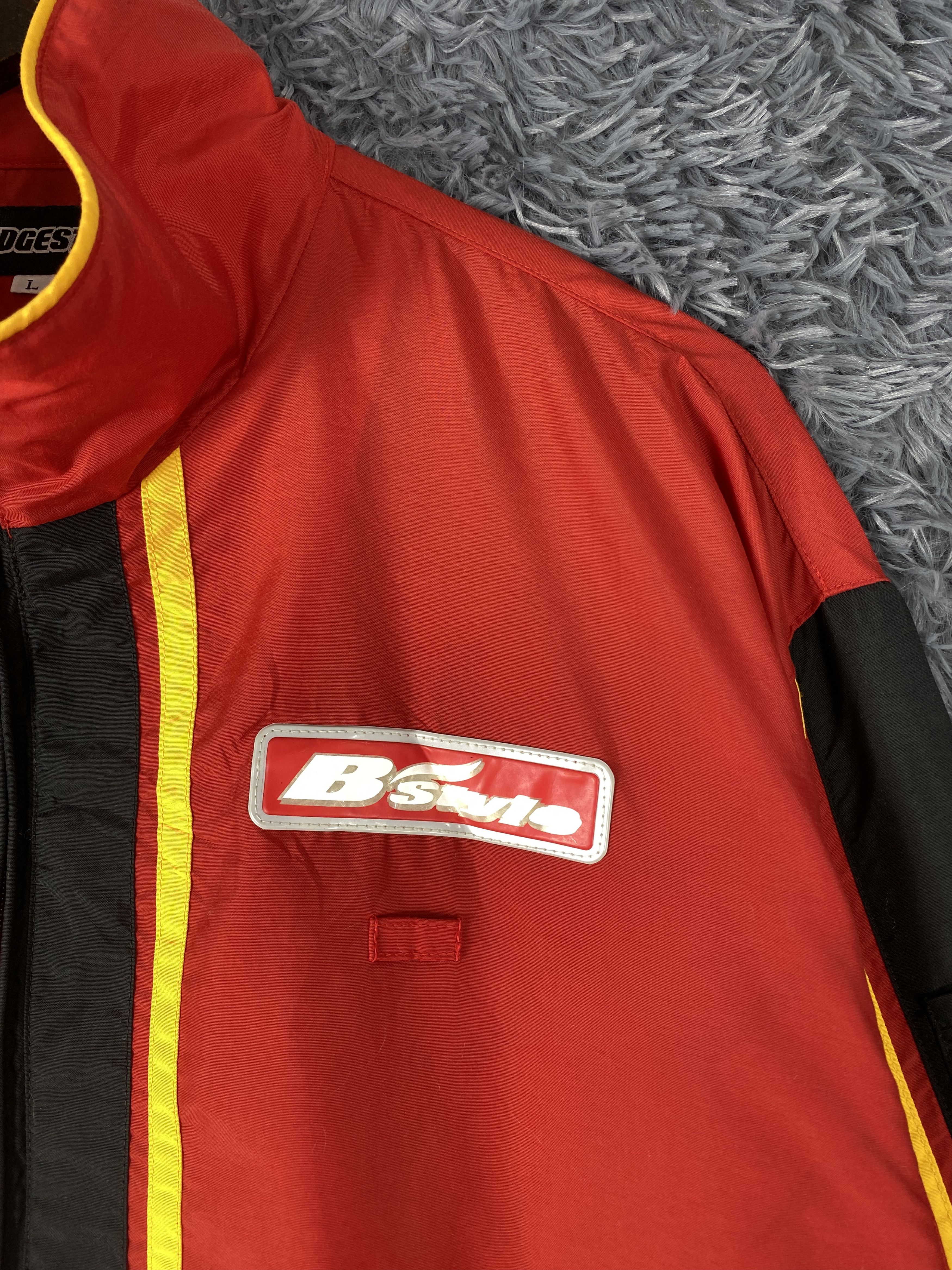 Vintage Vintage Bridgestone Racing Jacket K0083 Size US L / EU 52-54 / 3 - 4 Thumbnail