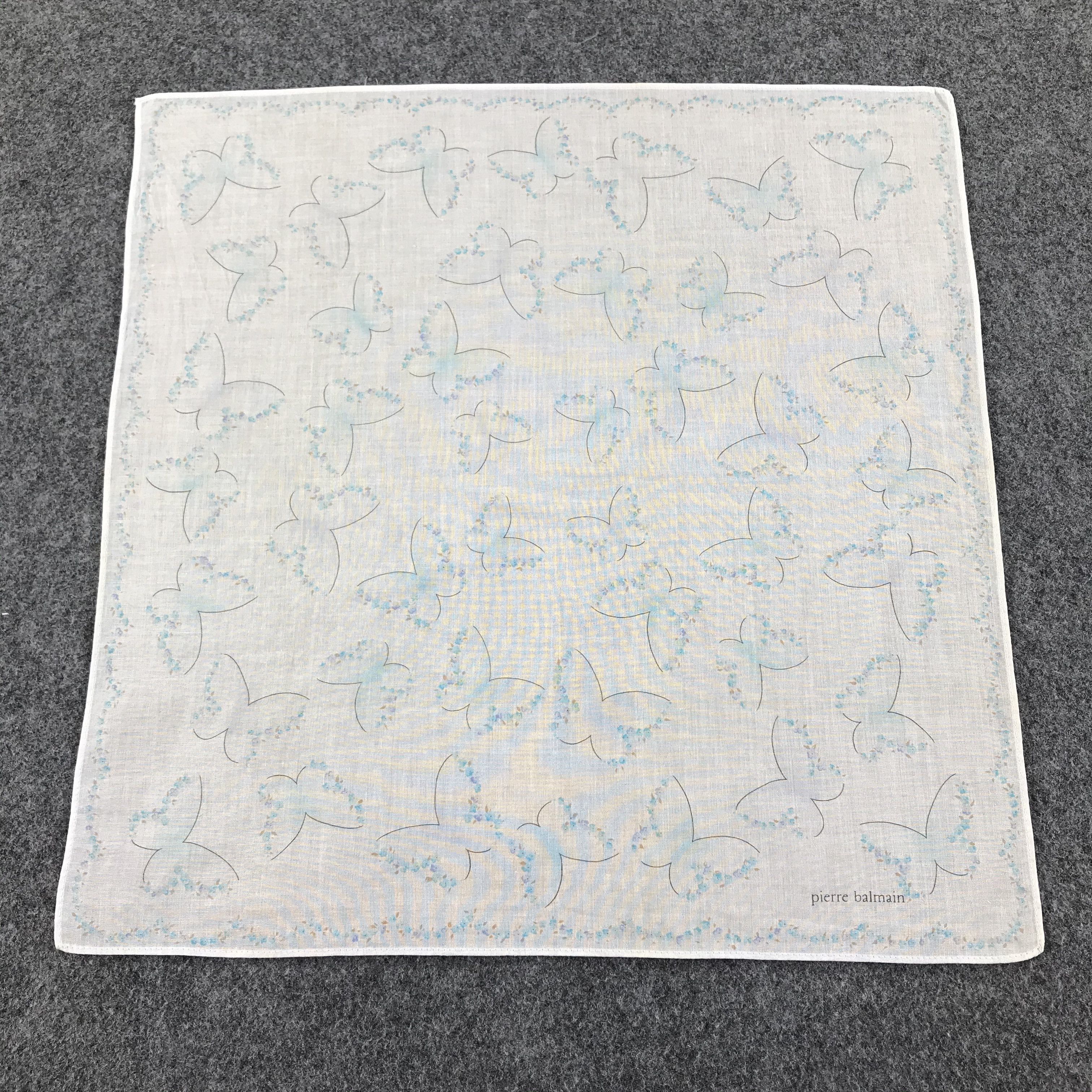 Pierre Balmain Pierre Balmain Handkerchief Neckerchief Bandana H218 Size ONE SIZE - 3 Thumbnail