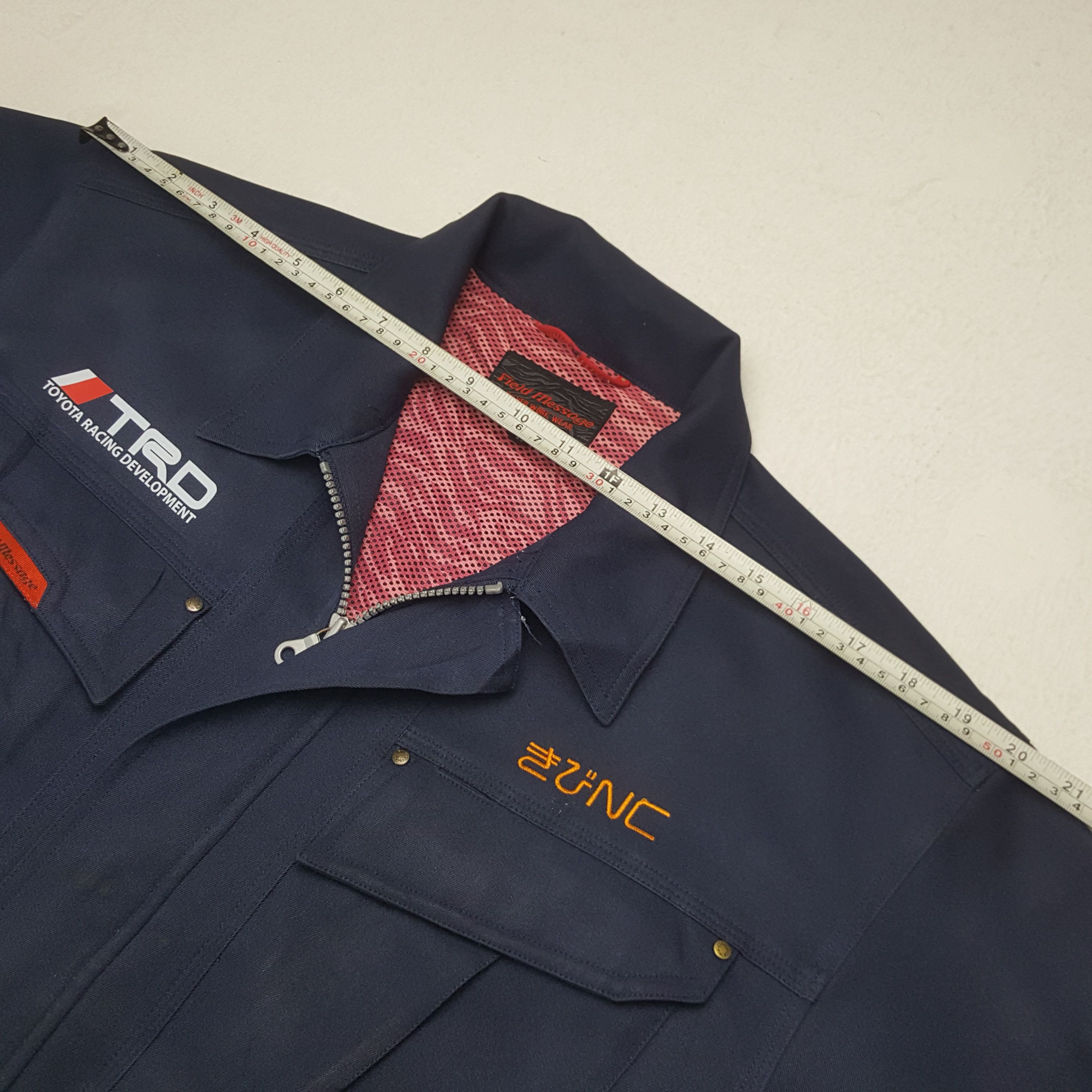Japanese Brand × Vintage Vintage Toyota Racing Development TRD Custom Jacket C284N17 Size US L / EU 52-54 / 3 - 6 Thumbnail