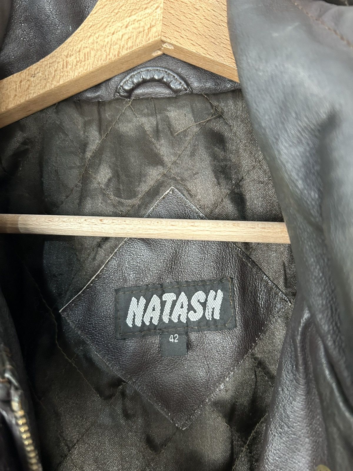 Genuine Leather Vintage Leather Jacket Parka Heavy Coat Avant Garde 90s Size US XL / EU 56 / 4 - 7 Thumbnail
