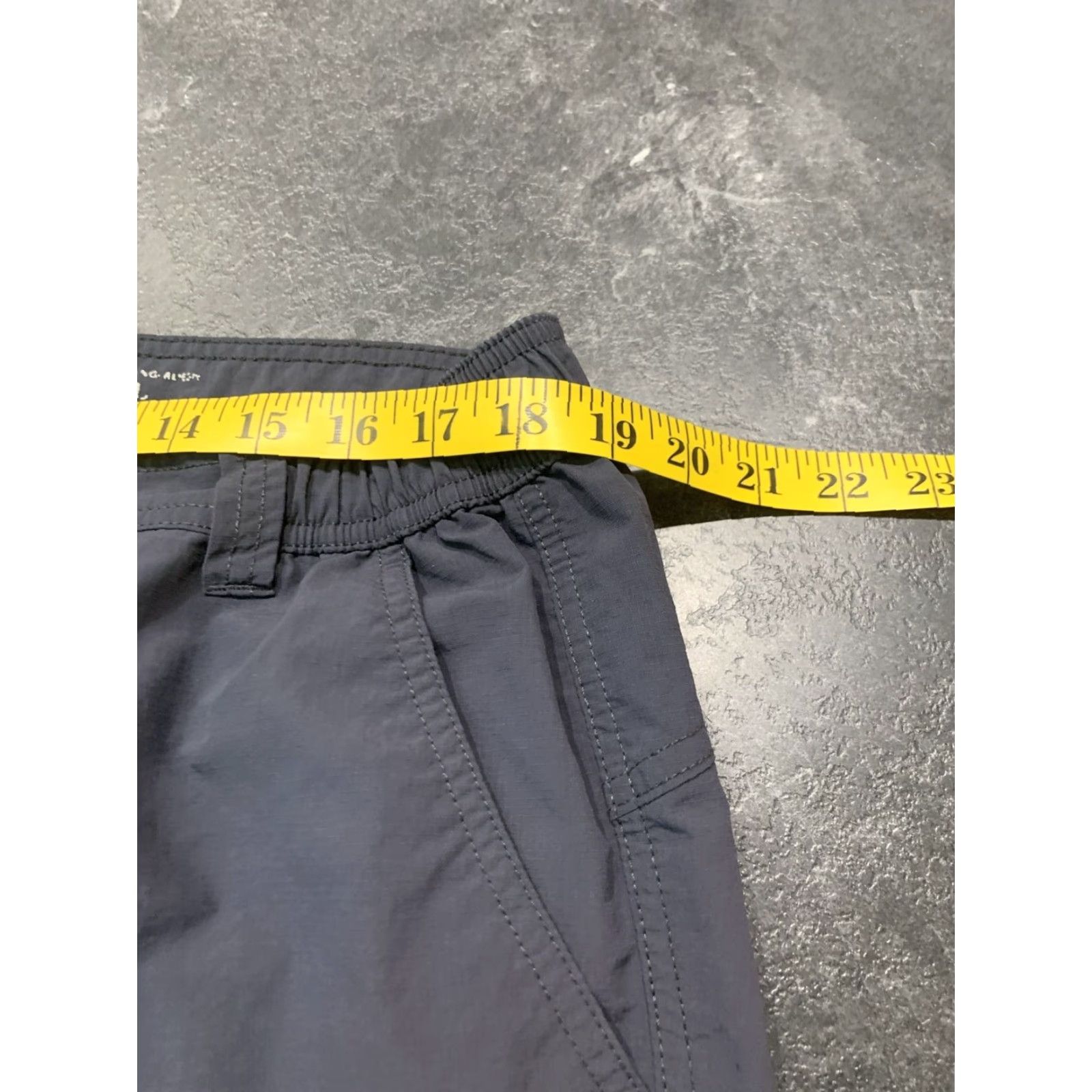 Vintage American Outdoorsman Convertible Pants Mens XL Blue Fishing Hiking Ripstop Size US 36 / EU 52 - 4 Thumbnail