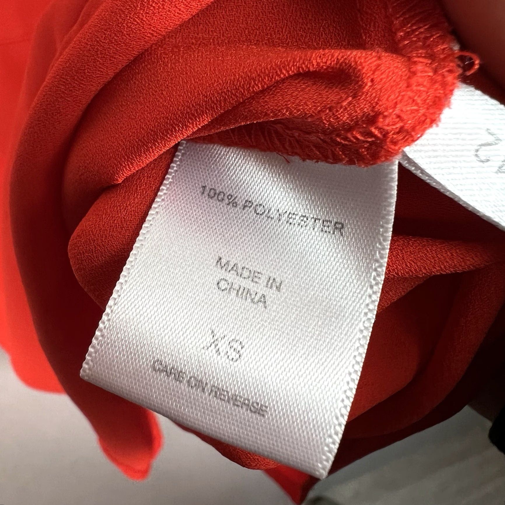 Vintage SOHO New York & Company Sleeveless Red Zip Blouse XS Womens Blouse Zip V-Neck Size XS / US 0-2 / IT 36-38 - 5 Thumbnail