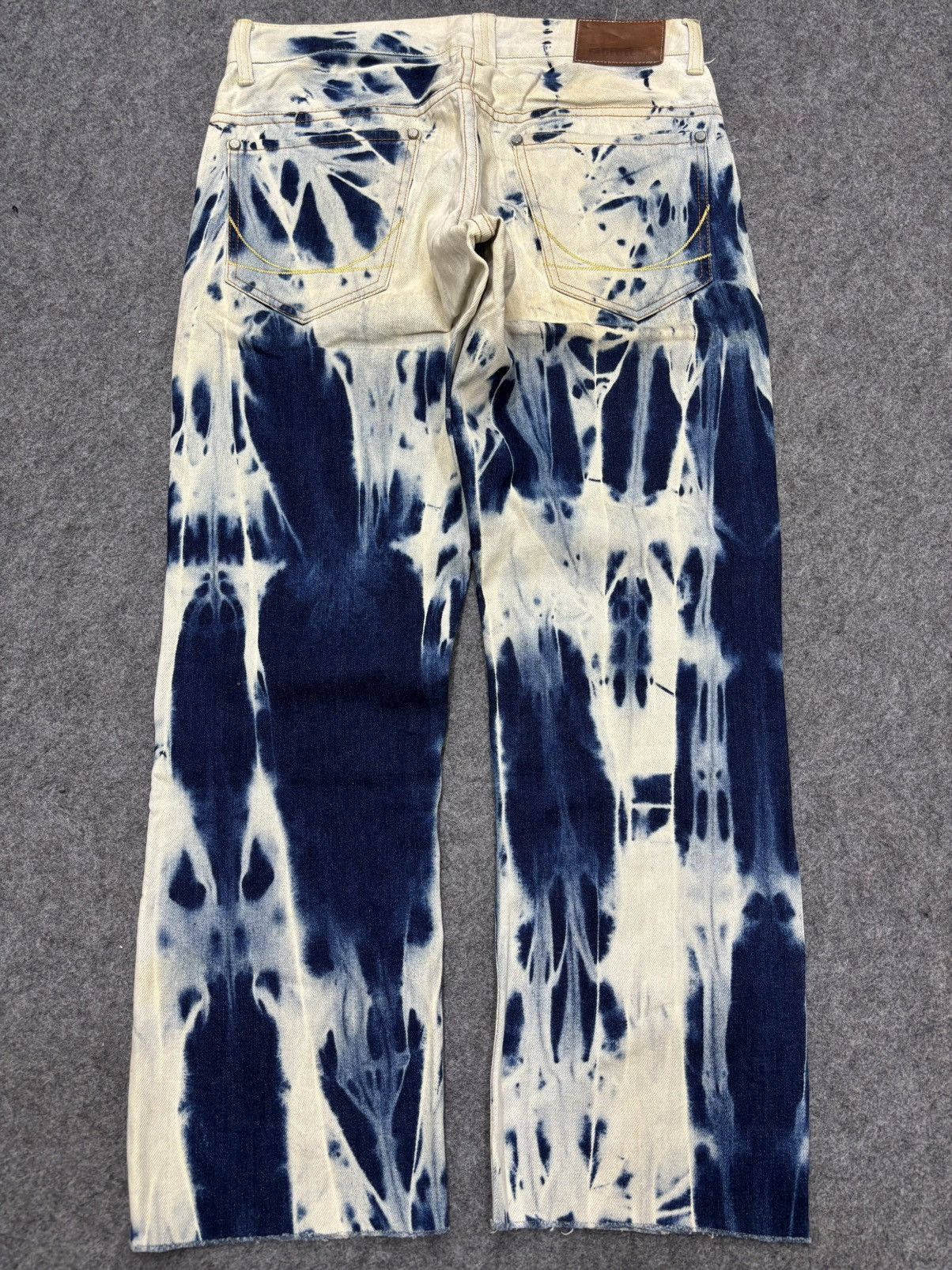FACTOTUM Vtg FACTOTUM AGITPUNKT KojiUdo Rock&Roll Style Denim F677 Size US 32 / EU 48 - 20 Thumbnail