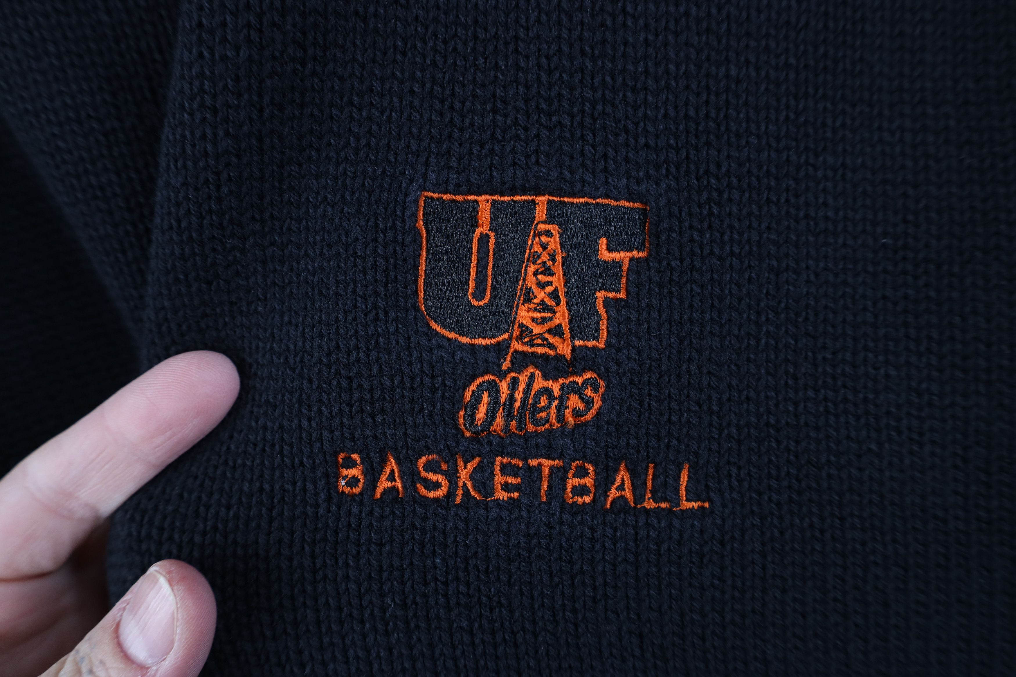 Lands' End Vintage 90s Lands End University of Findlay Sweater Size US L / EU 52-54 / 3 - 4 Thumbnail