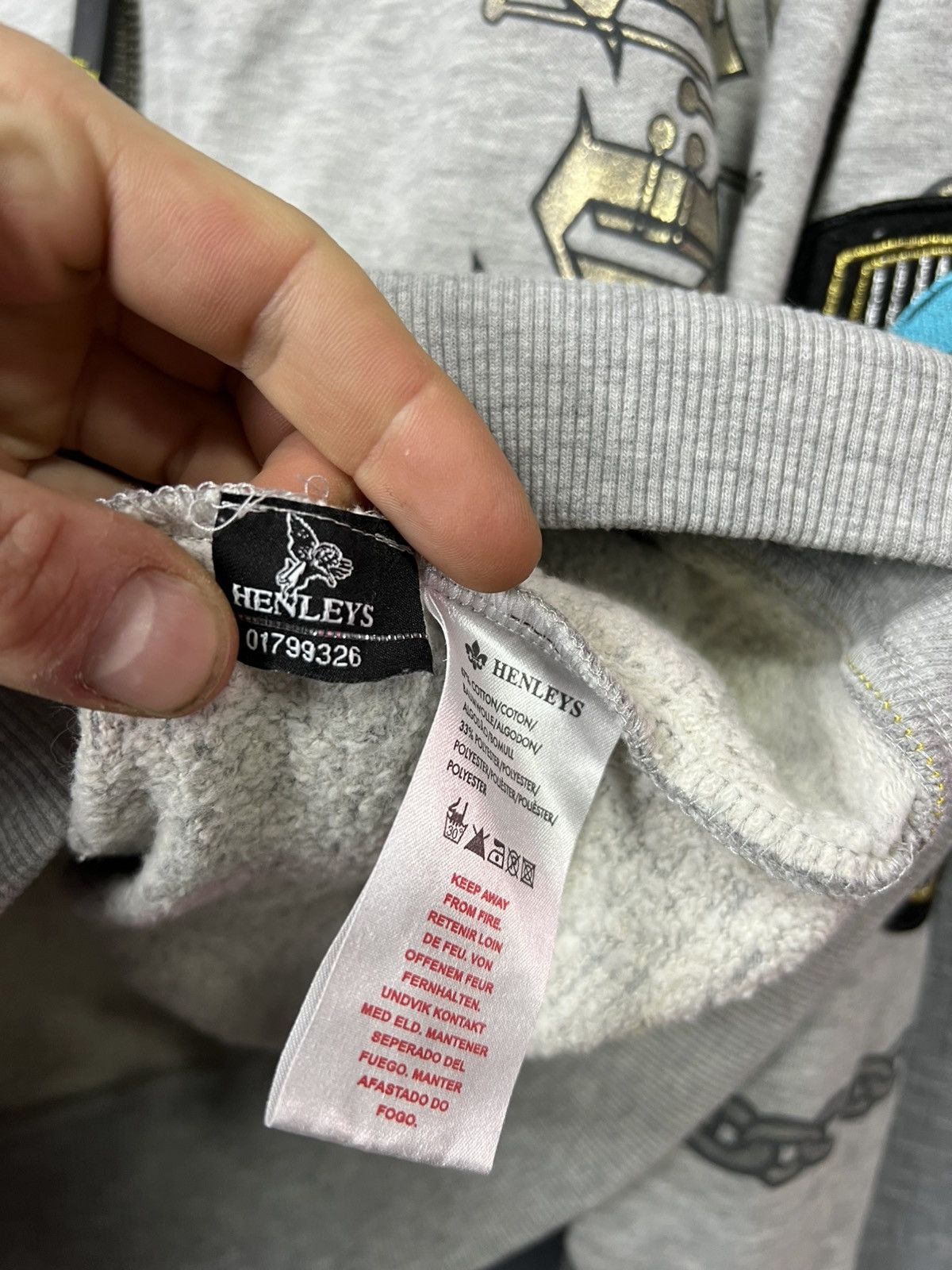 Other Affliction × Vintage Henleys Project Deluxe Big Skull Hoodie Size US L / EU 52-54 / 3 - 6 Thumbnail