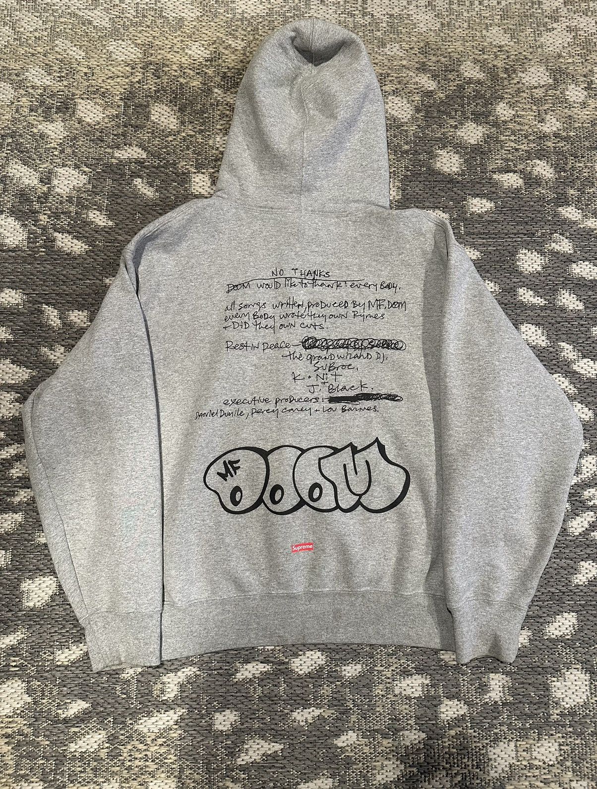 Supreme MF Doom Hoodie