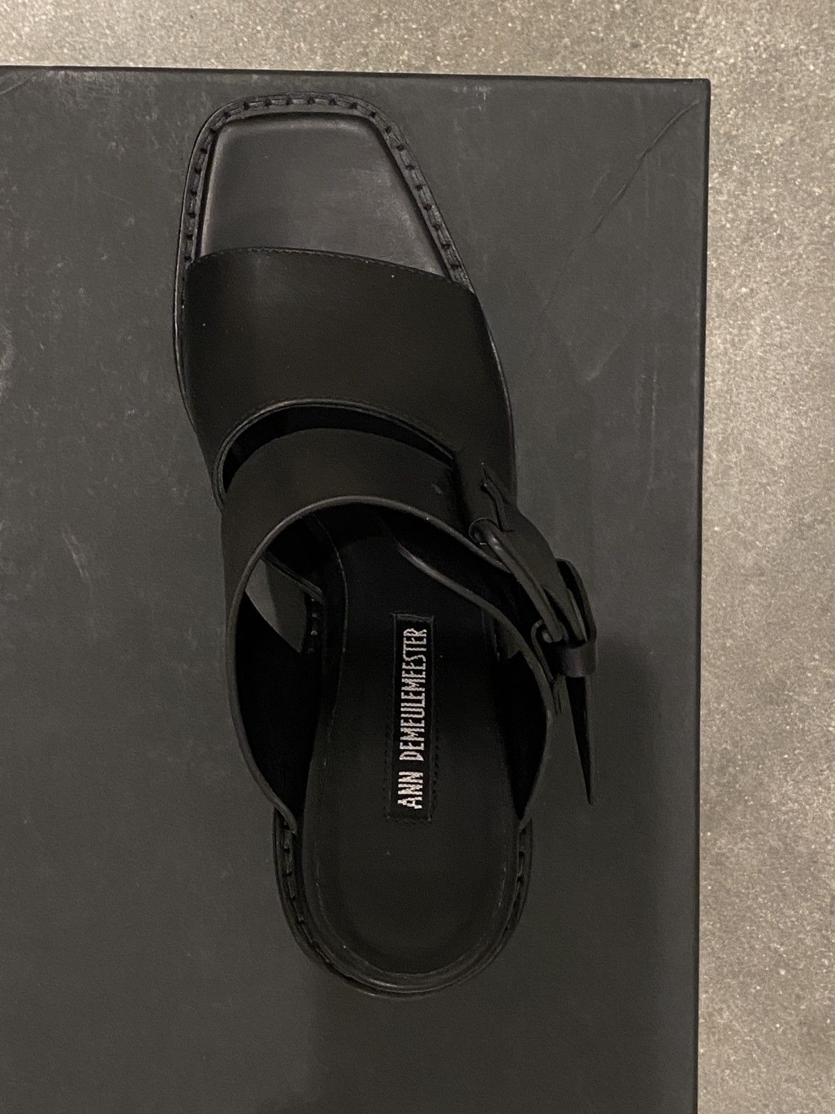 Ann Demeulemeester Ann Demeulemeester Buckle Mid-heel Sandal Size US 7 / IT 37 - 5 Thumbnail
