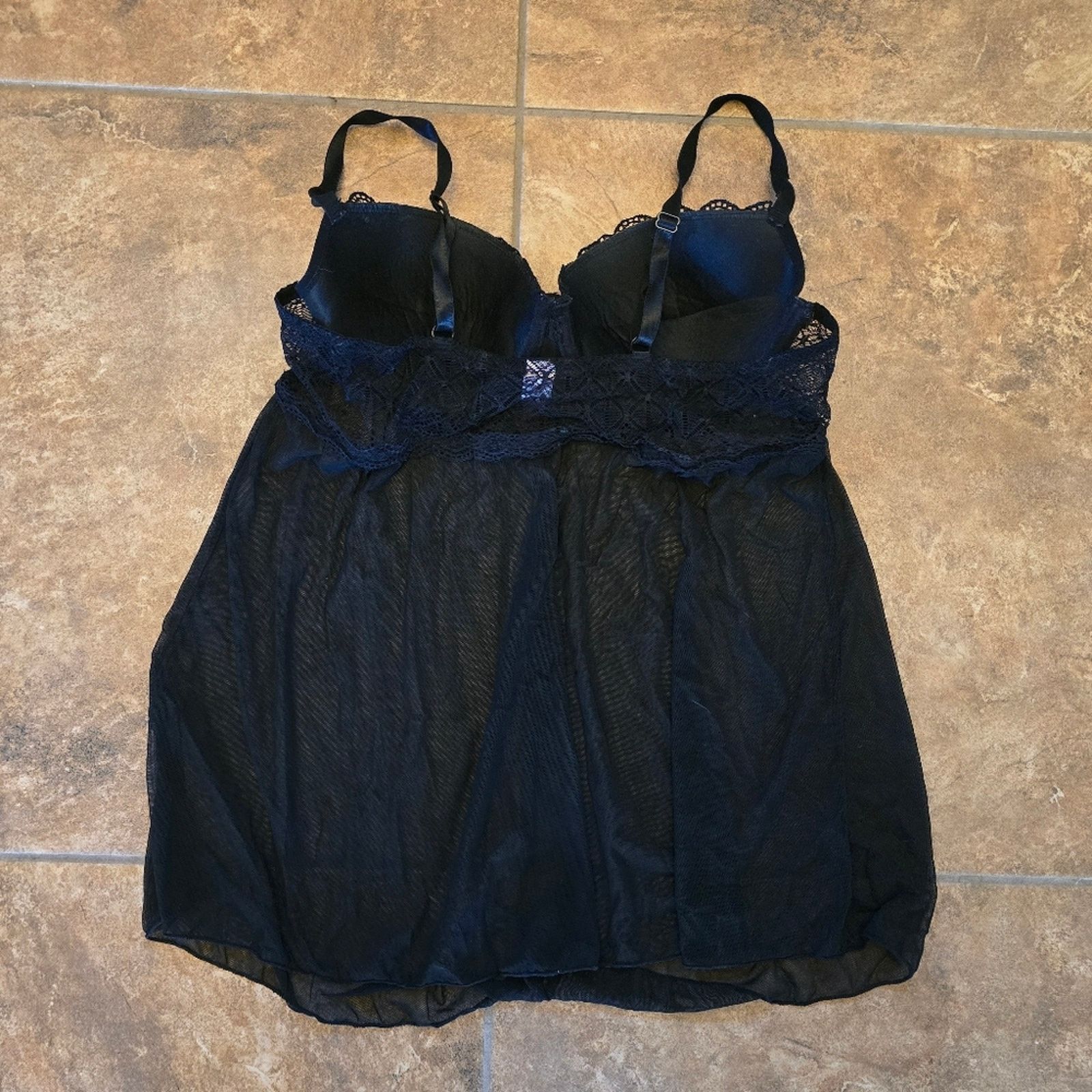 Other Black | TRACY | Babydoll Lingerie Nightie Size ONE SIZE - 2 Thumbnail