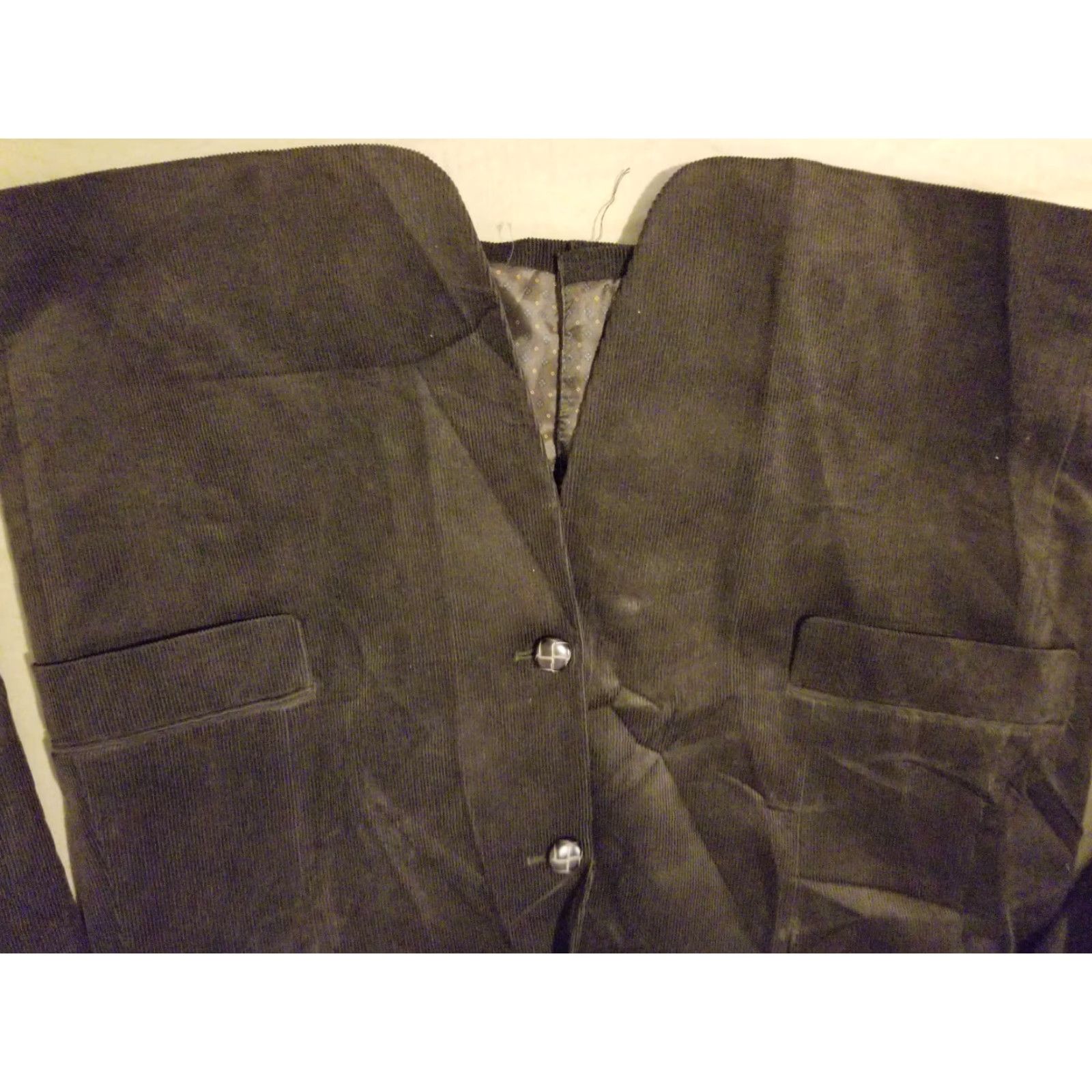 Chaps VINTAGE Chaps Polo Ralph Lauren Corduroy Jacket Blazer 46L Brown Cotton Men 3-in-1 Jacket Size US XXL / EU 58 / 5 - 3 Thumbnail
