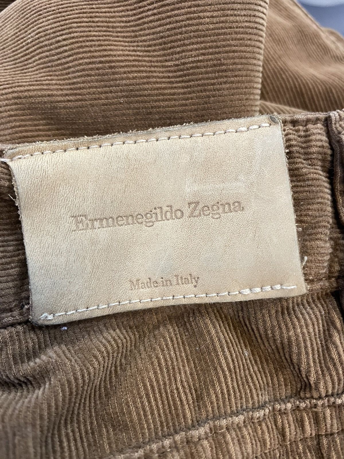 Ermenegildo Zegna Fine Wale Corduroy 5-Pocket Pant Size US 34 / EU 50 - 7 Thumbnail