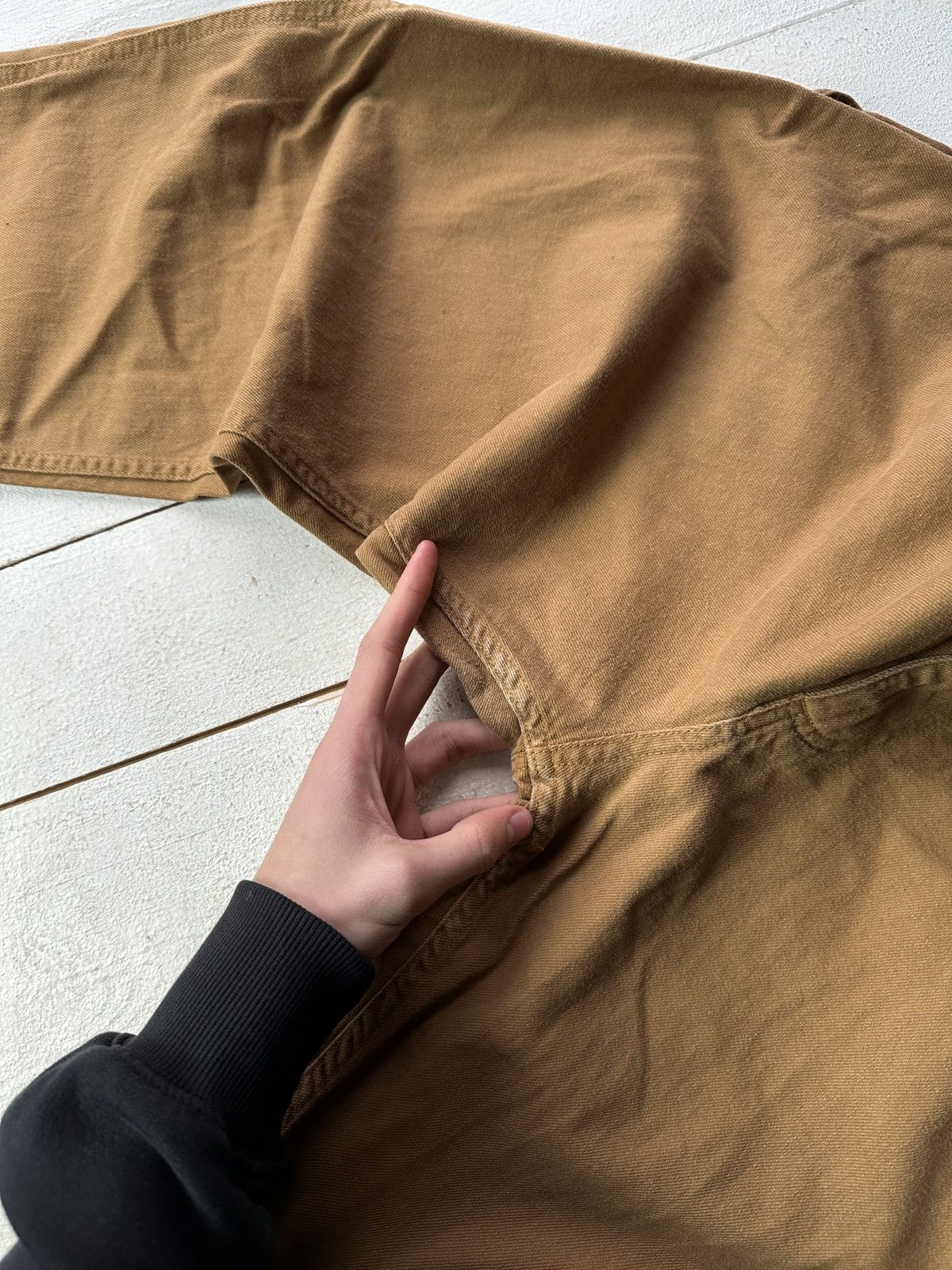 Dickies MUSTARD DICKIES 🚨 CARGO PANTS Y2K SK8 BAGGY MULTIPOCKET Size US 34 / EU 50 - 7 Thumbnail