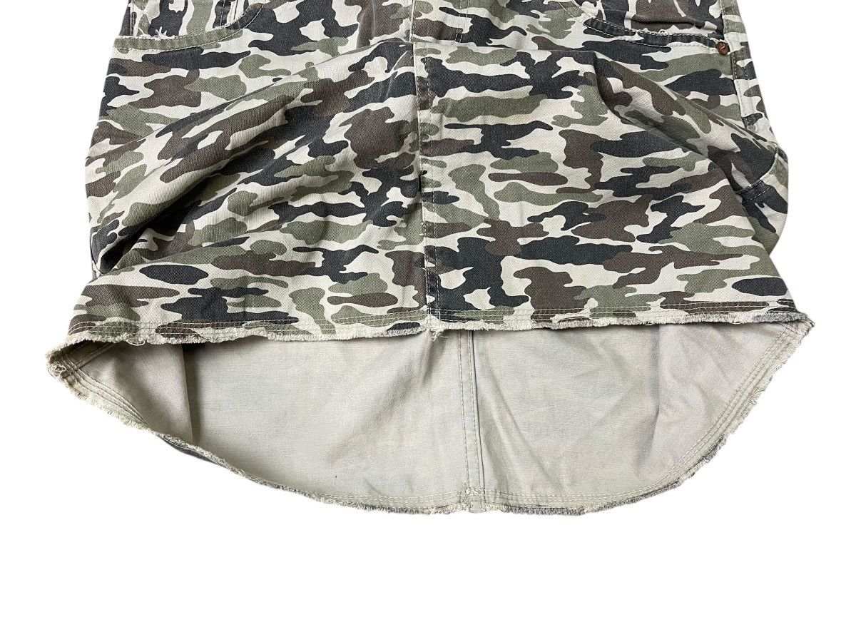 Evisu Vintage Evisu Donna Yamane Camouflage Mini Skirt Size 31" - 7 Thumbnail