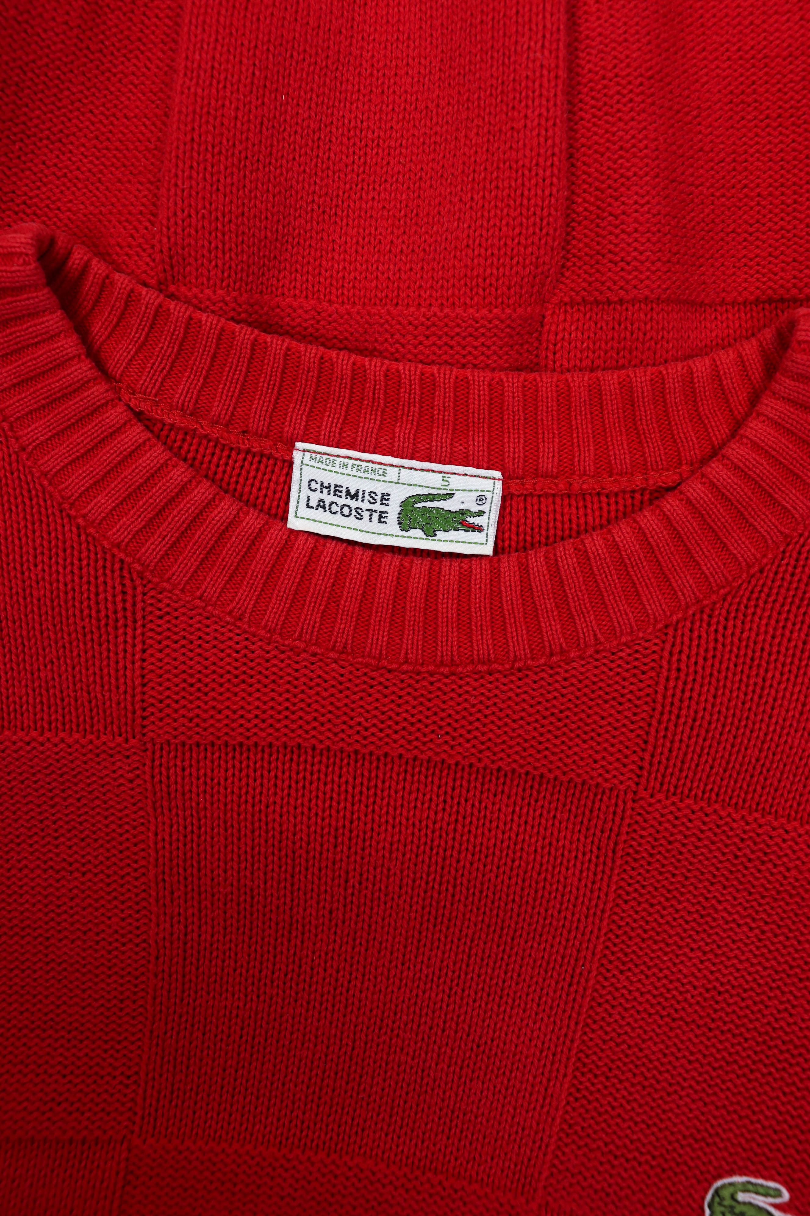 Lacoste Chemise Lacoste Vintage Made in France Crewneck Sweater Size US L / EU 52-54 / 3 - 9 Thumbnail