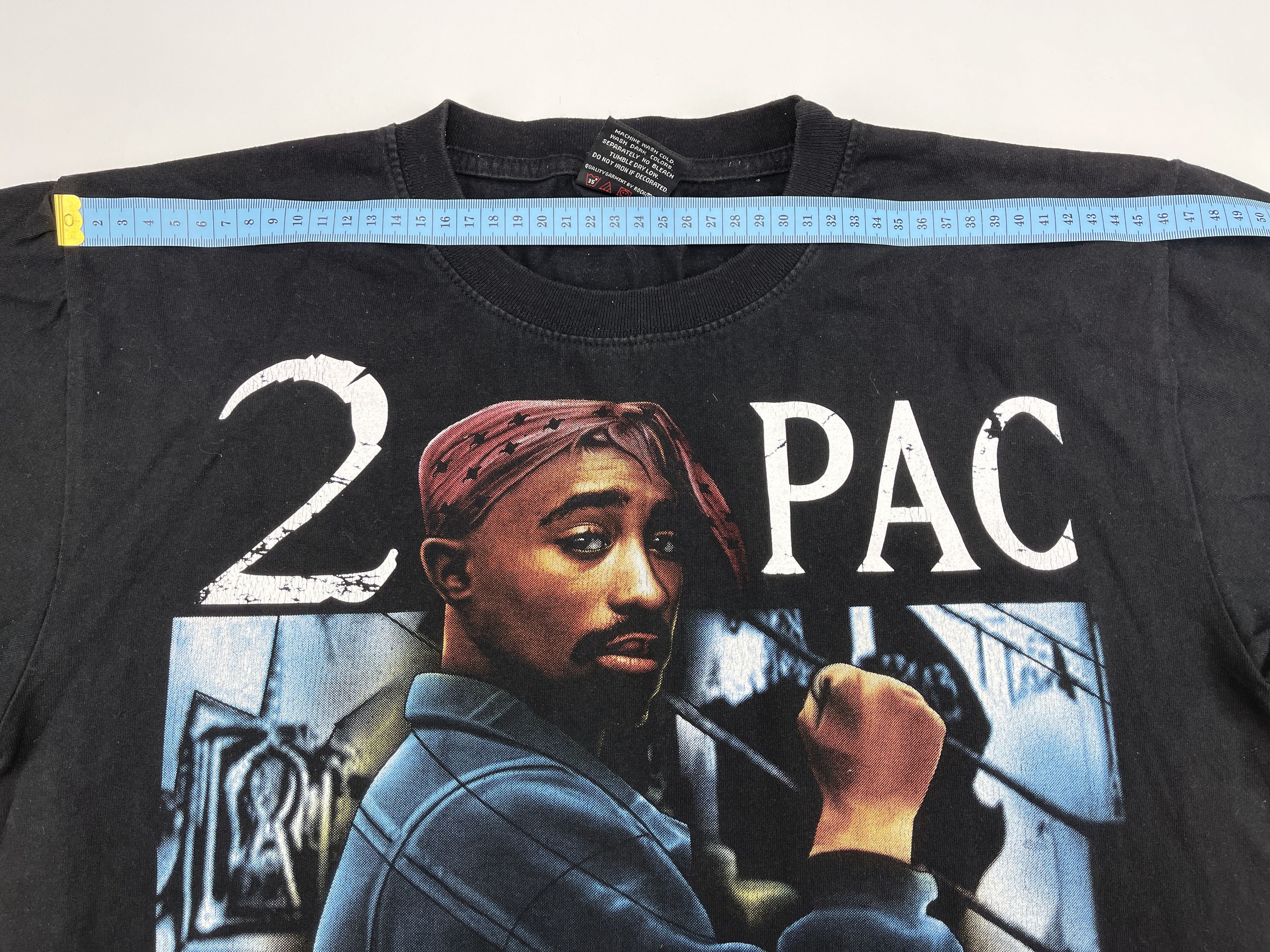 Rap Tees × Vintage 2Pac t-shirt, Tupac shirt, Makaveli shirt, 90s hip hop M Size US M / EU 48-50 / 2 - 11 Thumbnail