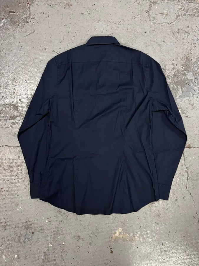 Prada AW2014 Prada Navy Minimalist Shirt Size US M / EU 48-50 / 2 - 3 Thumbnail