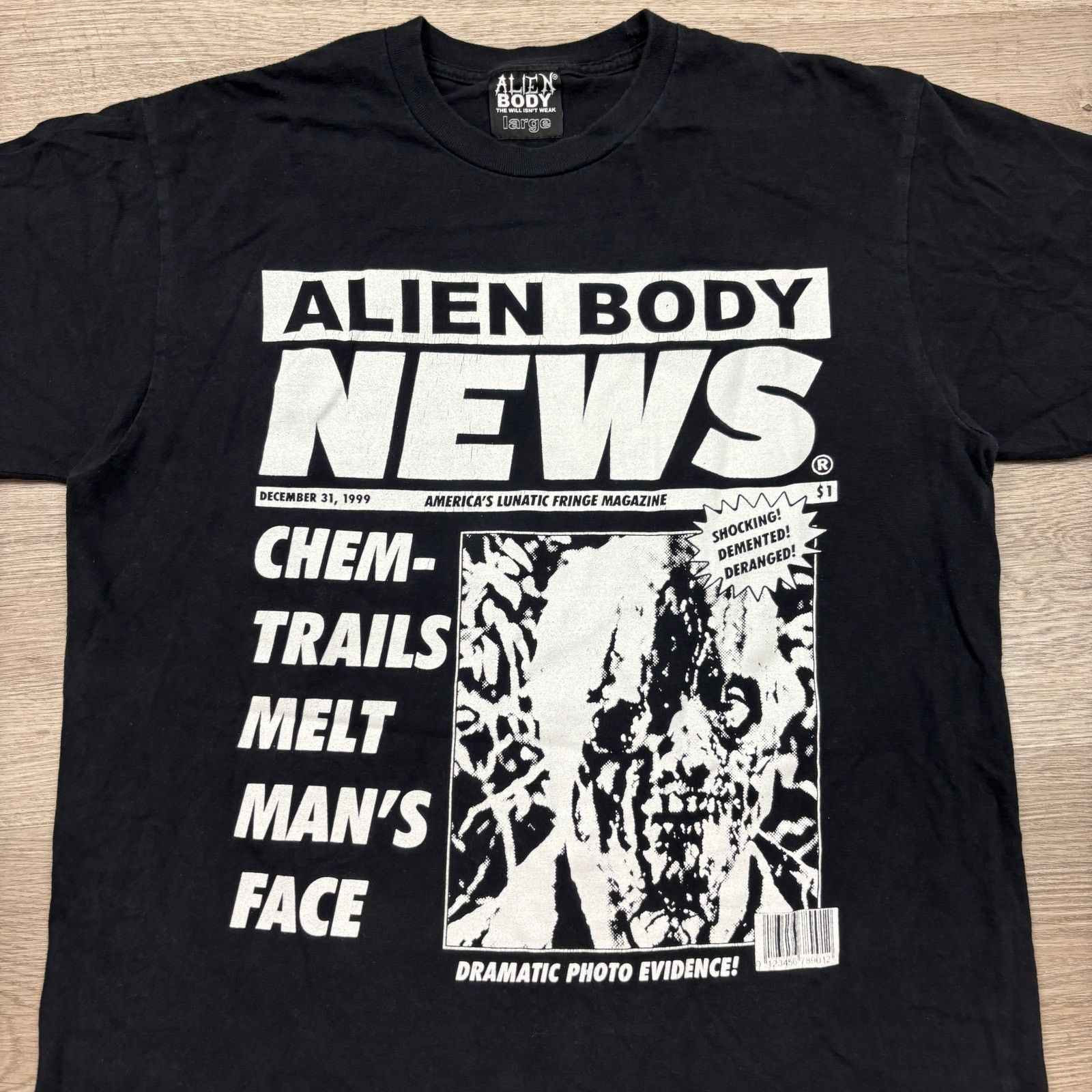 Alien Body Alien Body News Chemical Autopsy Short Sleeve Shirt Men's L Size US L / EU 52-54 / 3 - 2 Thumbnail