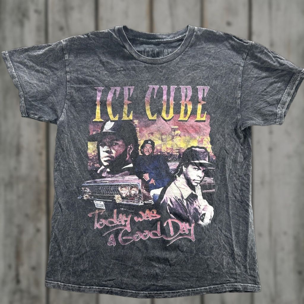 Vintage Ice Cube Shirt Mens L Black Today Was A Good Day Rap Tee 2022 Tour Size US L / EU 52-54 / 3 - 1 Thumbnail