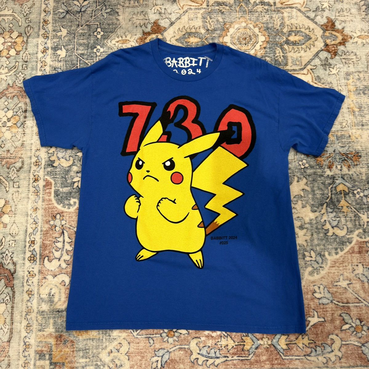 Asspizza Babbit Limited Edition Pokemon Pikachu Tee Size US L / EU 52-54 / 3 - 1 Thumbnail