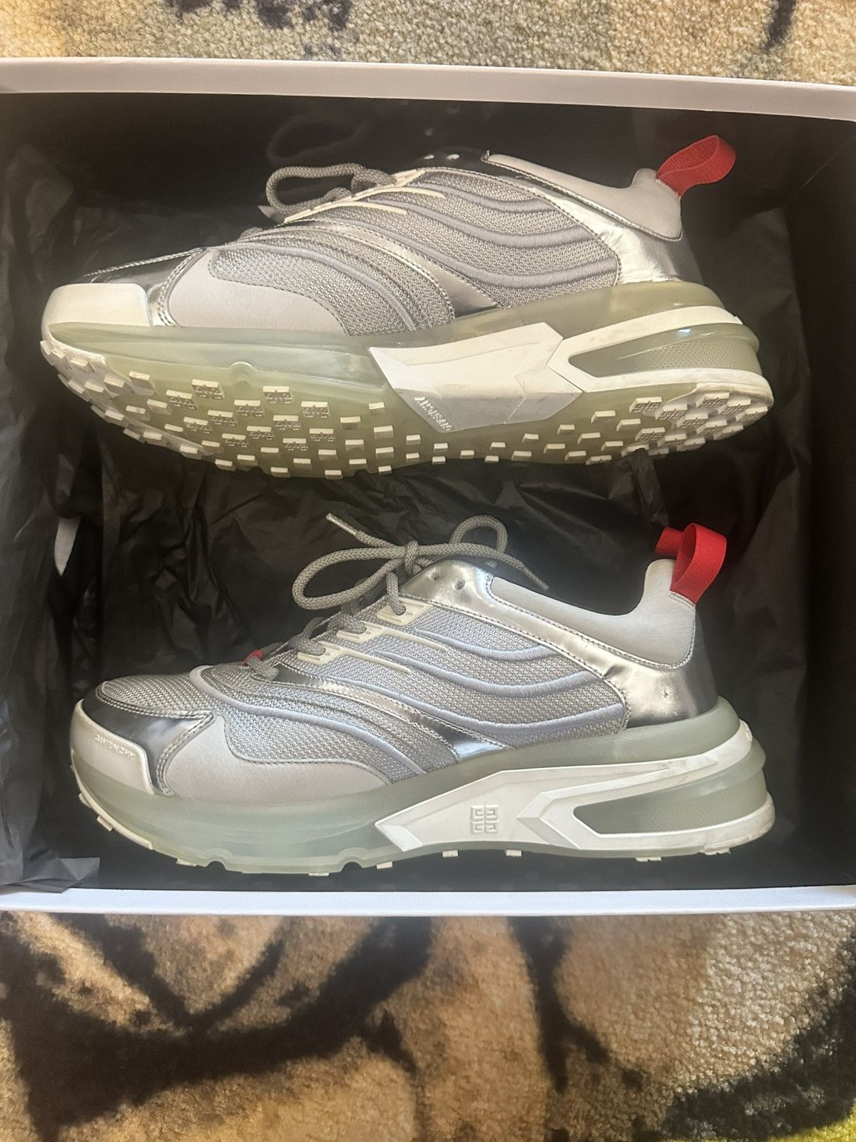 Givenchy Giv 1 silver Size US 9 / EU 42 - 1 Thumbnail