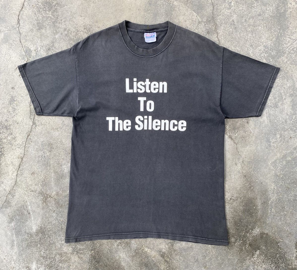 トップス number nine listen to the silence Number (N)ine Number Nine 2002 Listen To The Silence Tee