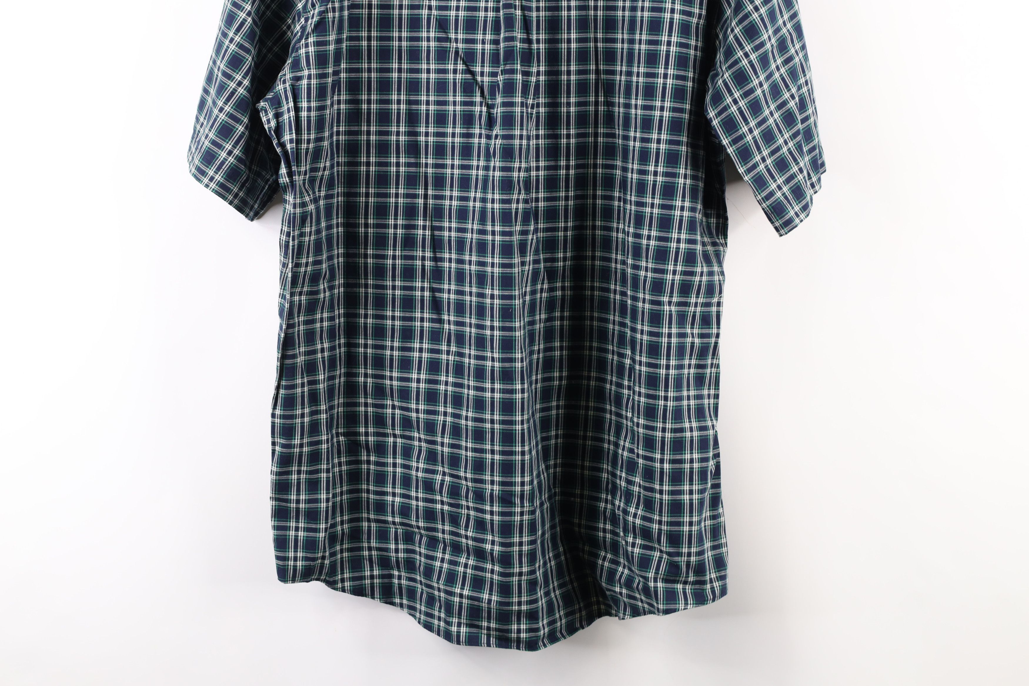 L.L. Bean Vintage LL Bean Fit Short Sleeve Collared Button Shirt Plaid Size US L / EU 52-54 / 3 - 8 Thumbnail
