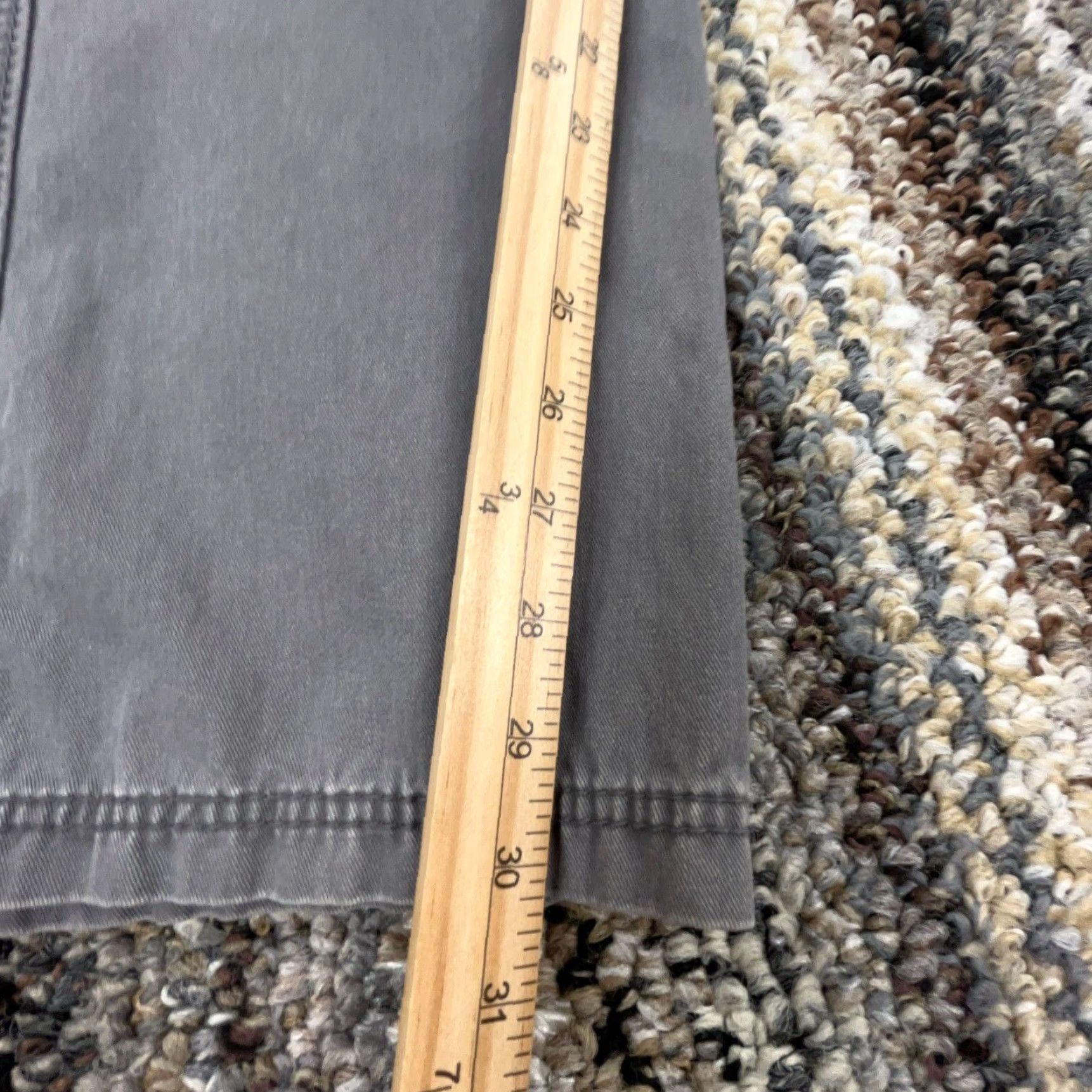 Vintage VINTAGE Union Bay Pants Cargo Men 36x32 Beige Cotton Canvas Baggy Straight 5-Pocket Y2K 2000s Mens Size US 36 / EU 52 - 7 Thumbnail